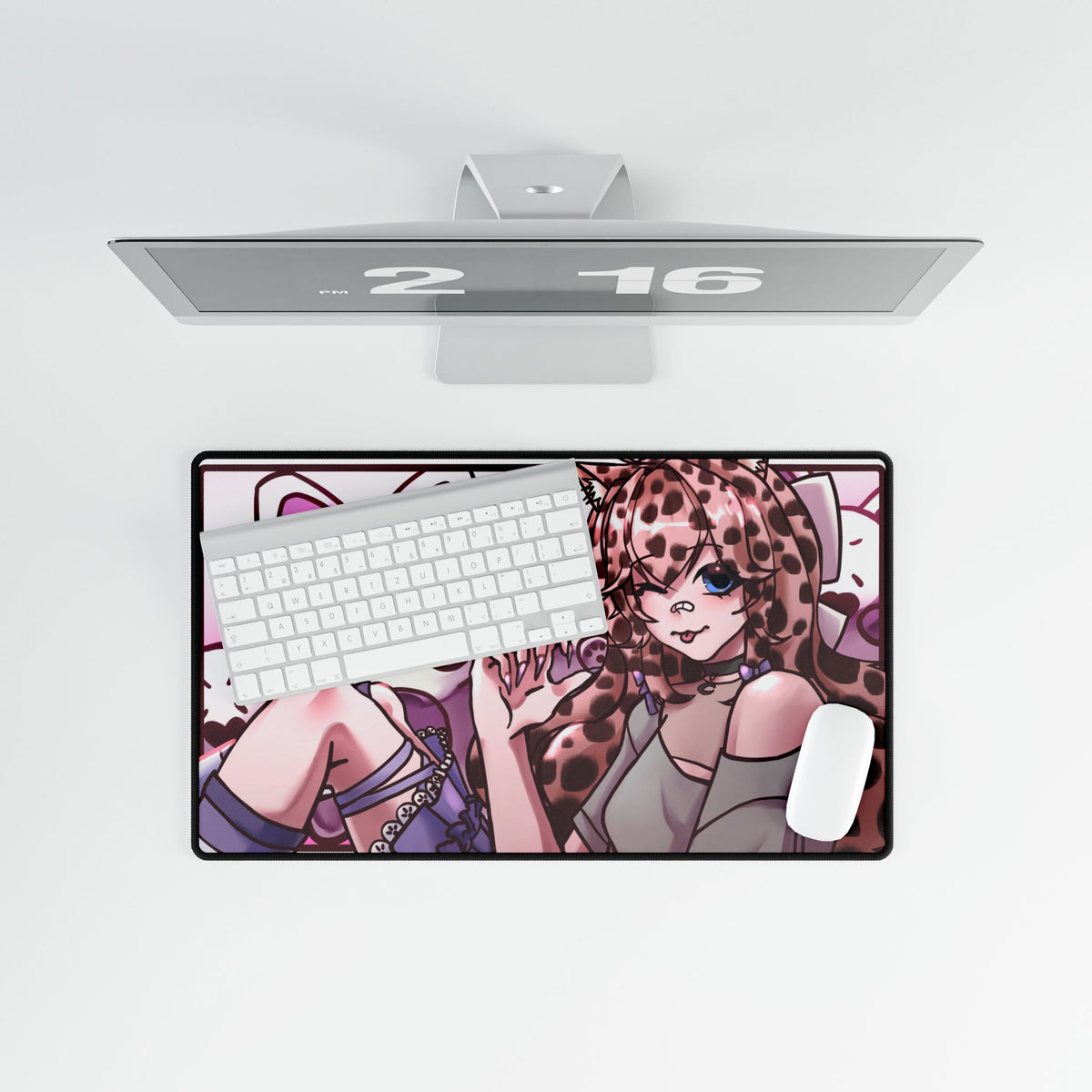 Stripy Luna "Like Nya" Deskmat