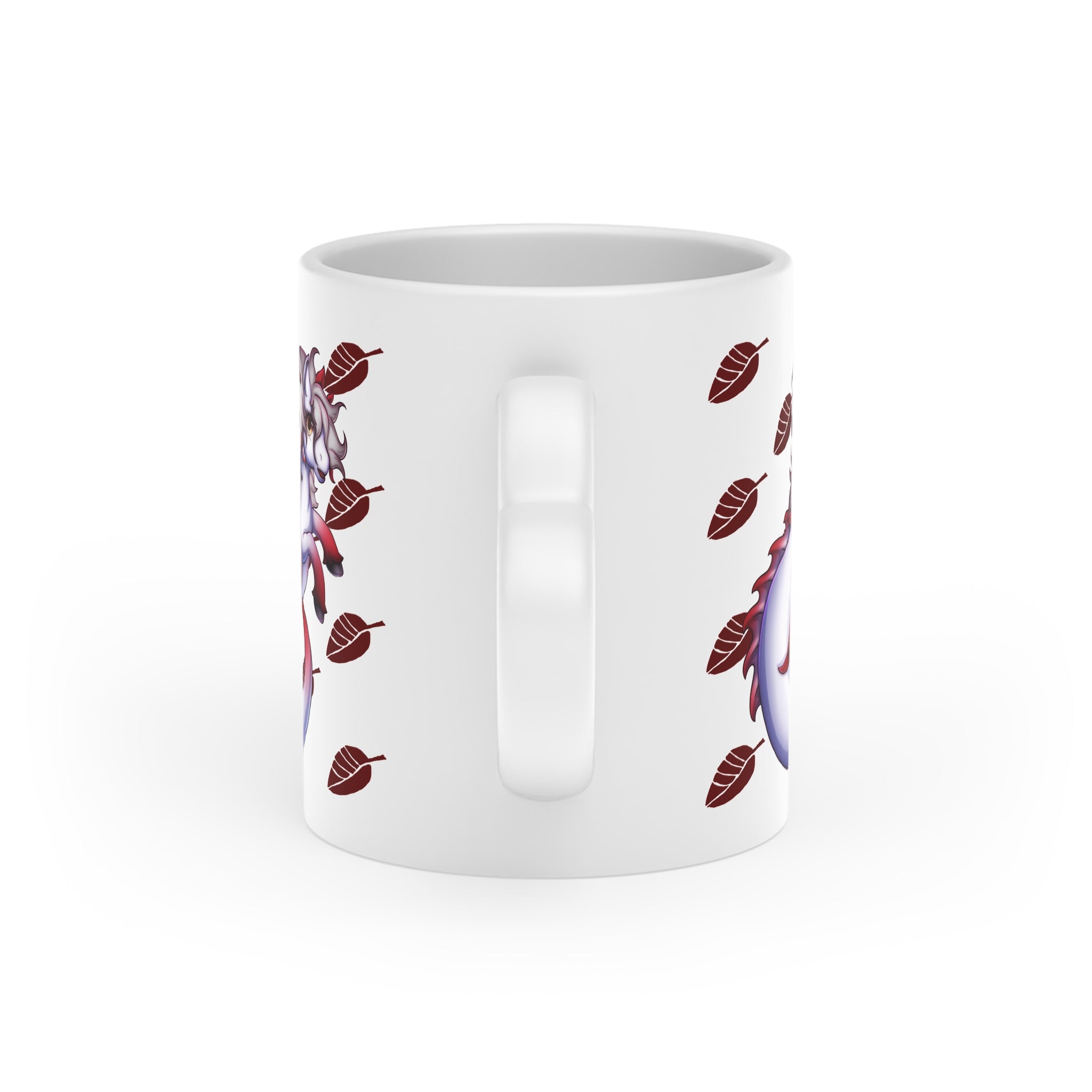 Connla Mascot Heart-Shaped Mug