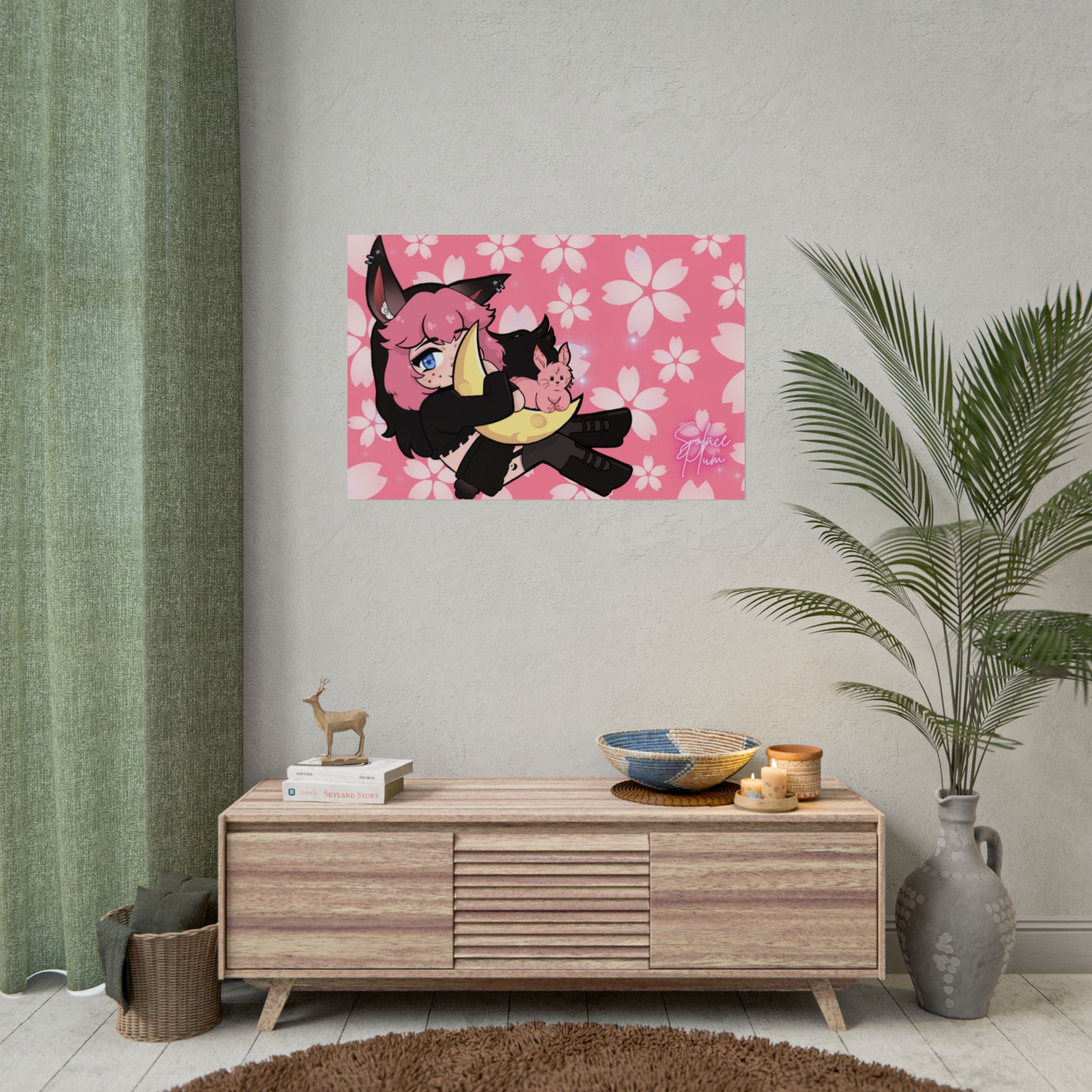 Solace Plum "Chibi" Poster