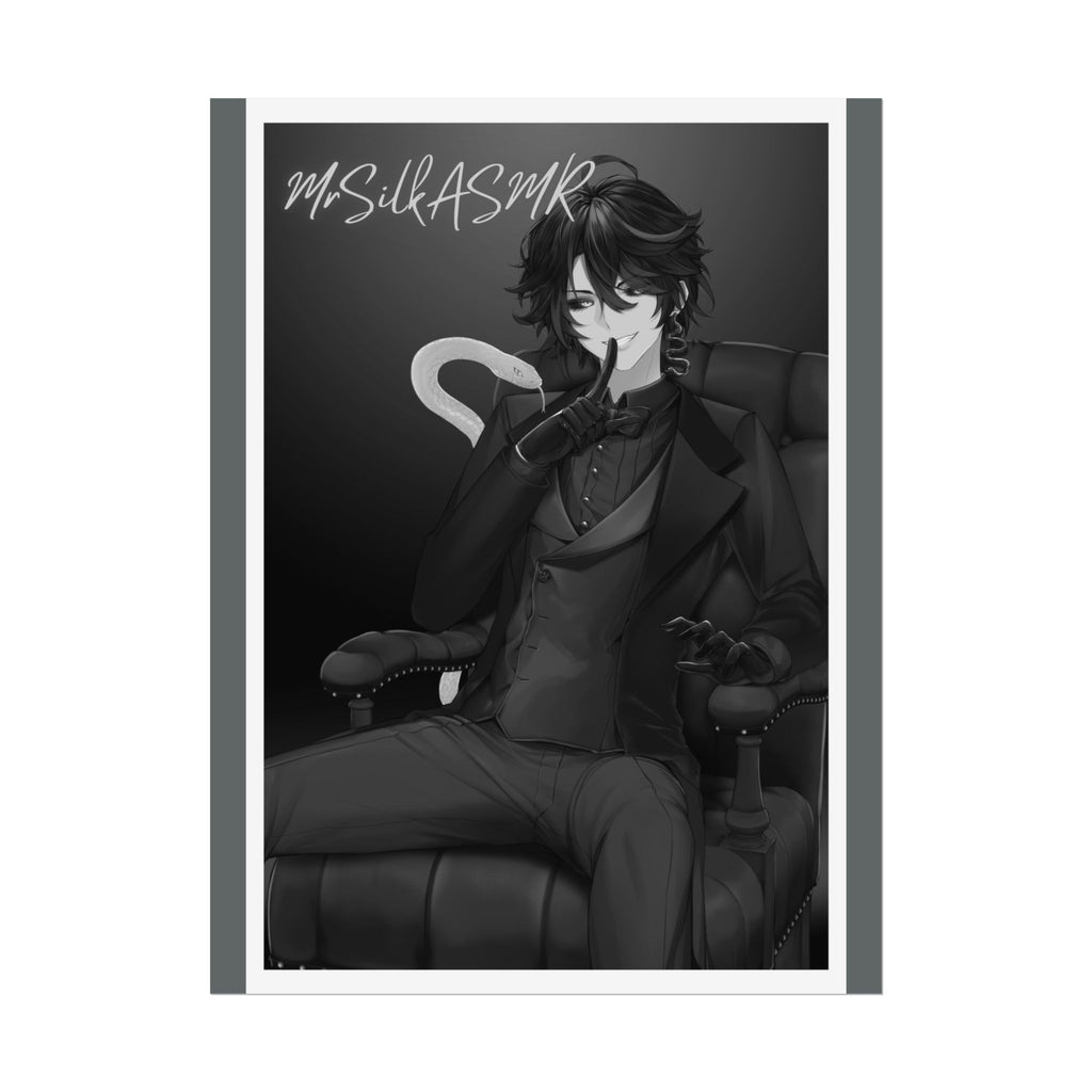 Mr Silk "Shh" Poster