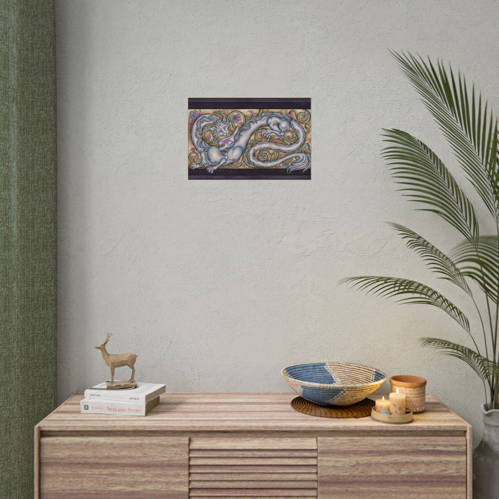 nekowomai "Dragon Spread" Poster