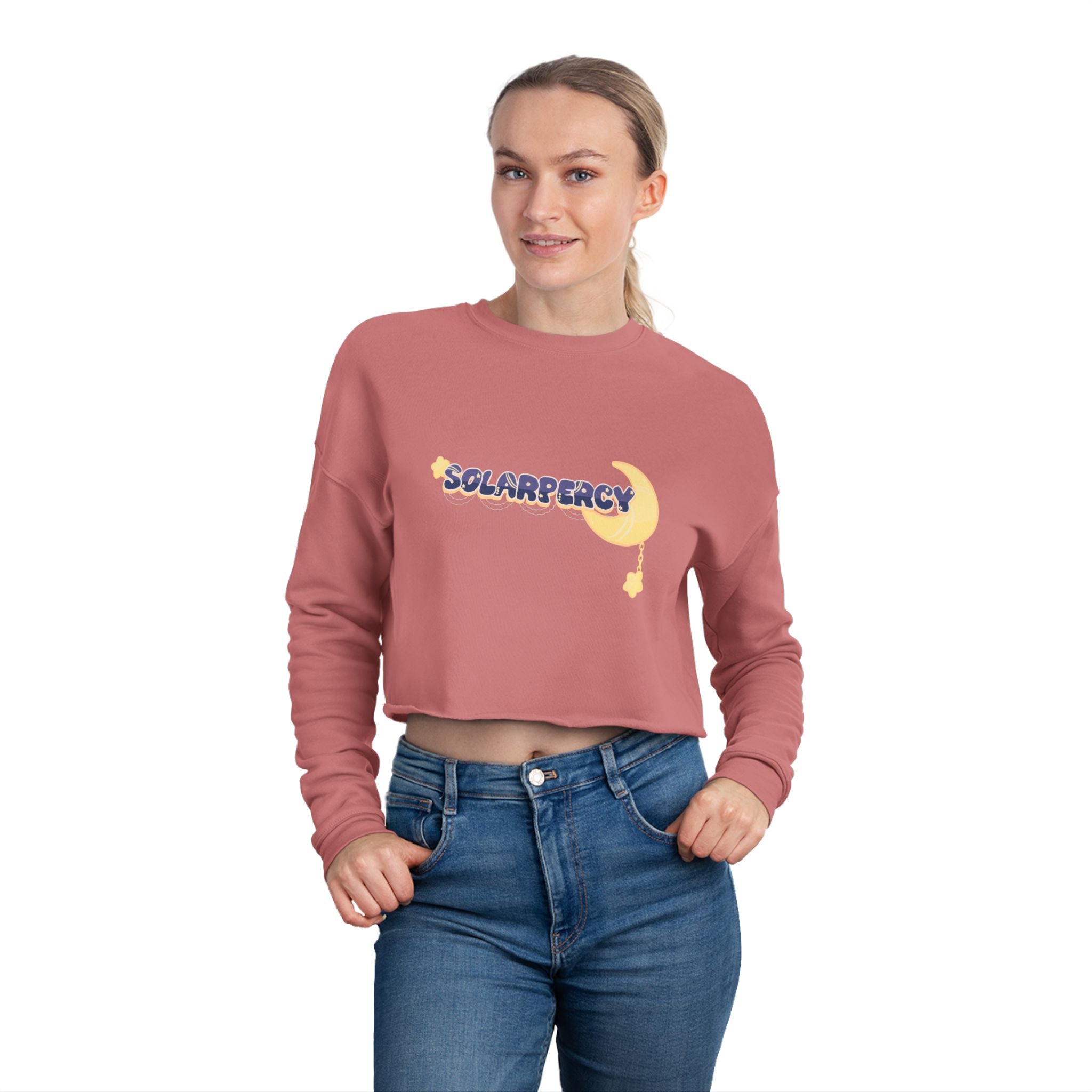 Solar Percy "Logo" Cropped Sweatshirt
