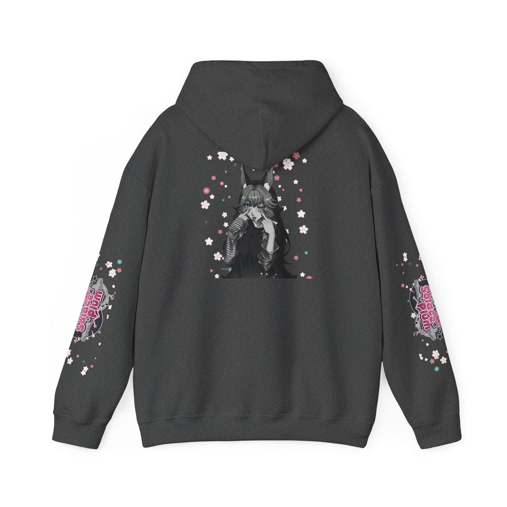 Solace Plum BW "Blep" Designer Hoodie