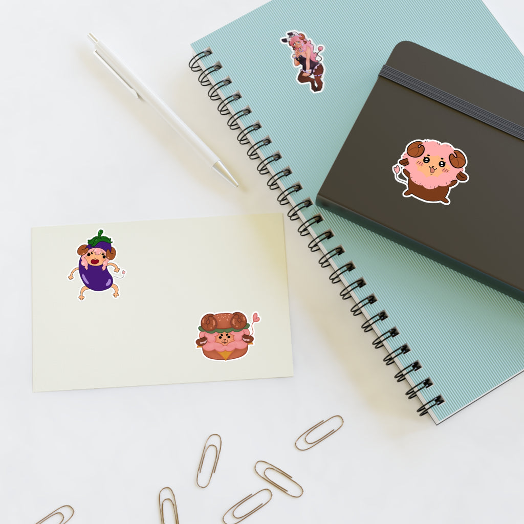 PeachPelle "Quirky Satyr" Sticker Sheet