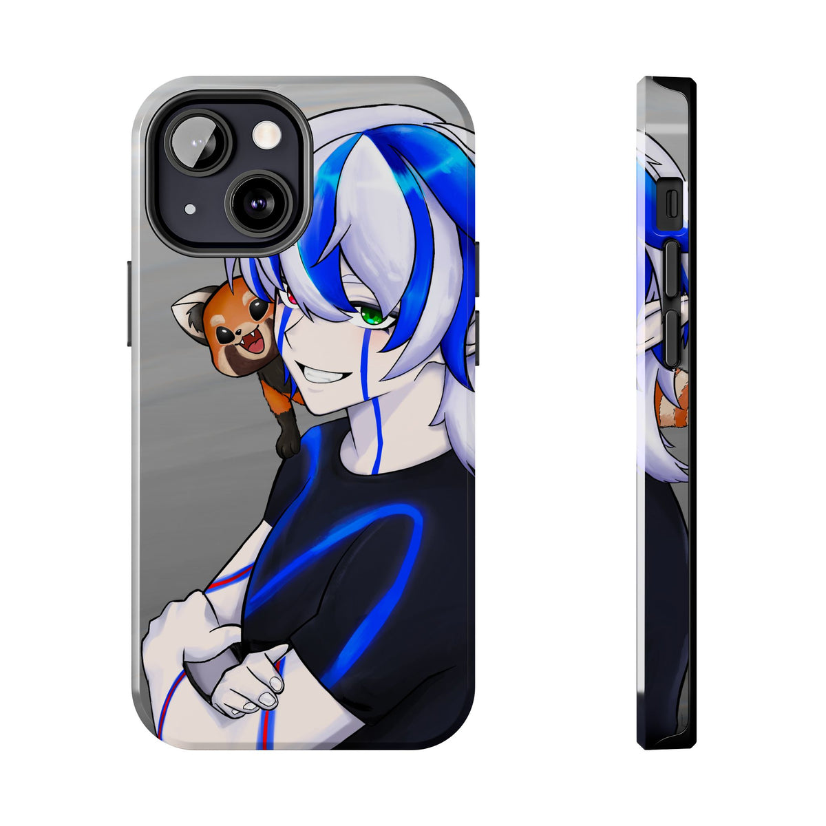 Ray Xash "Red Panda Companion" Phone Case