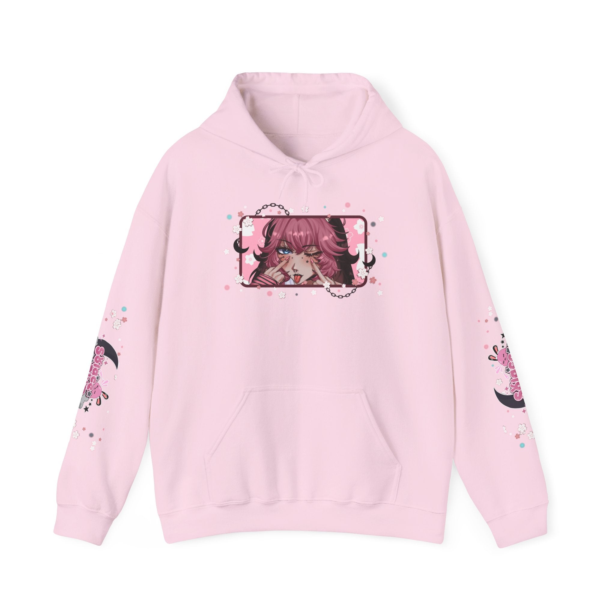 Solace Plum Colored "Blep" Designer Hoodie