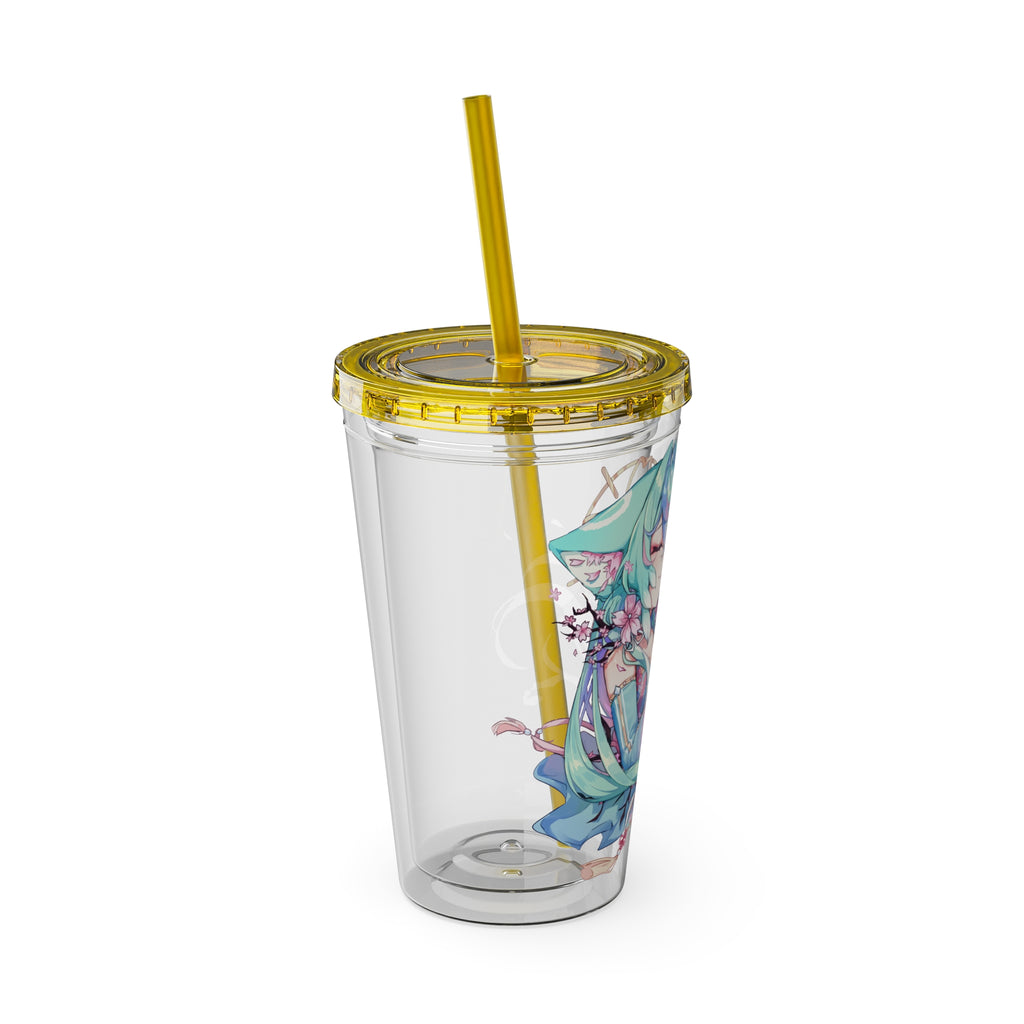 EggieWeggie "Cherry Blossom" Acrylic Tumbler