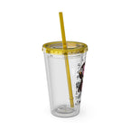 Lychibe "Monochrome Bee" Acrylic Tumbler