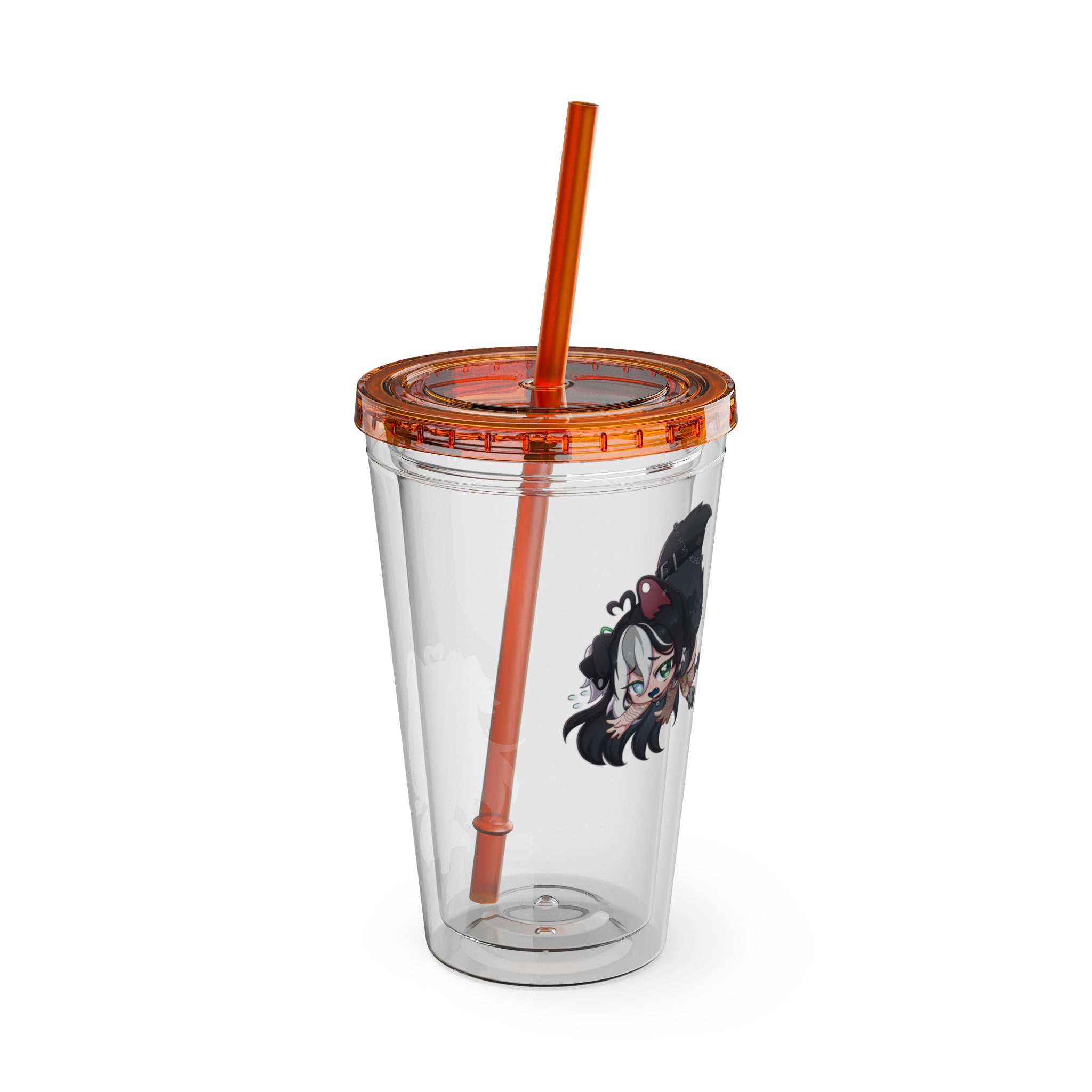 dognamedKats "Chibi Friends" Acrylic Tumbler