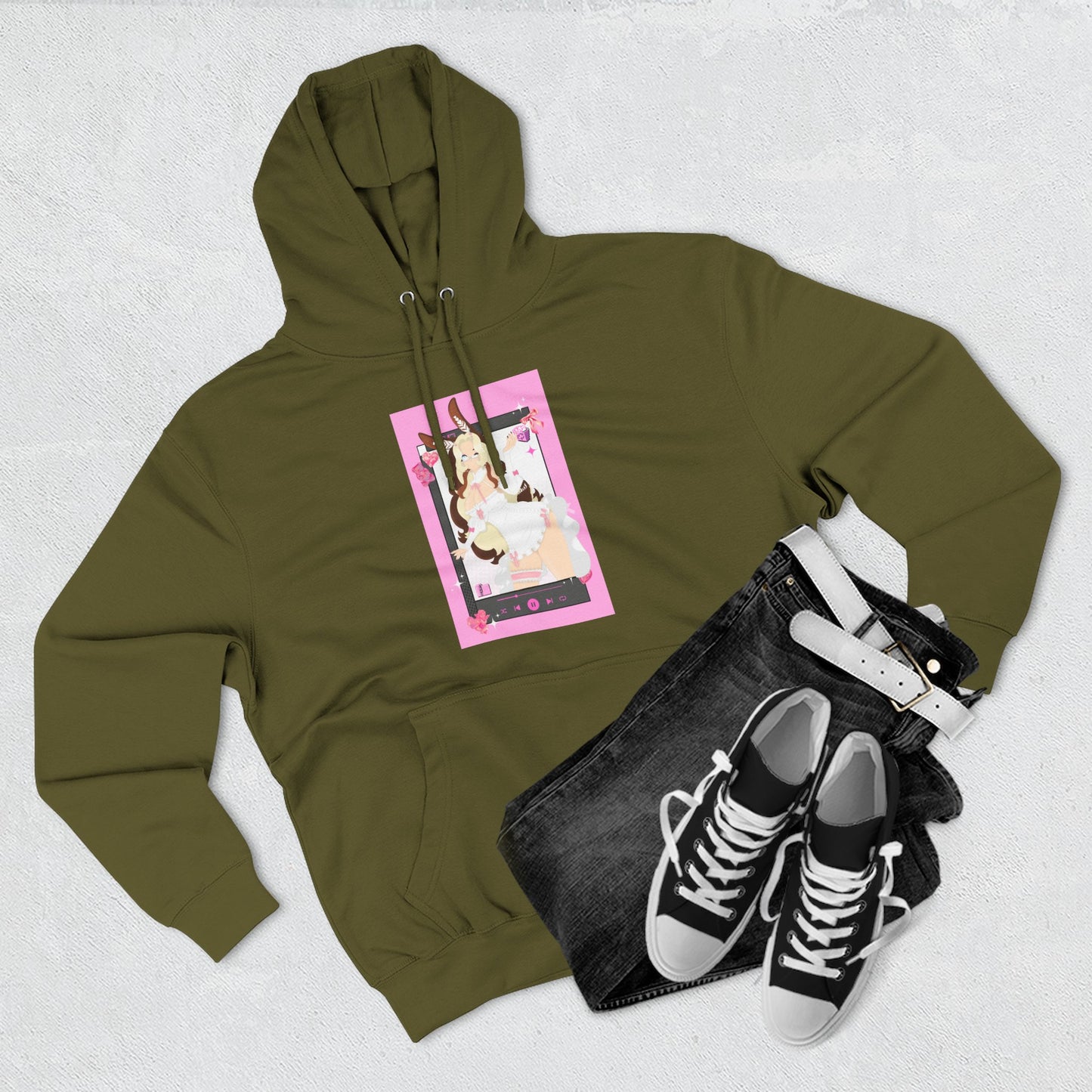 Lady Latte Music Hoodie