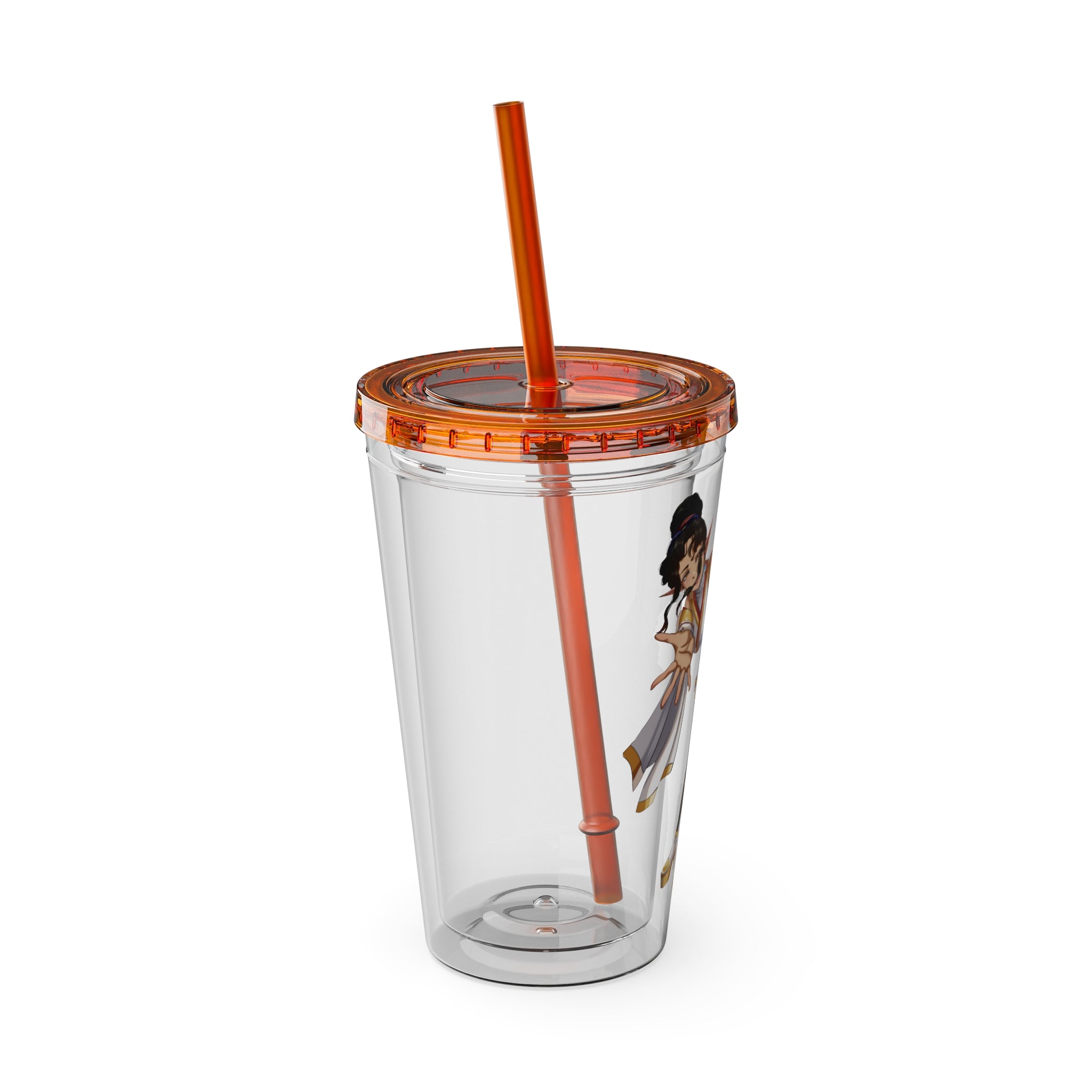 LadyKnightLynx "Reaching Out" Acrylic Tumbler