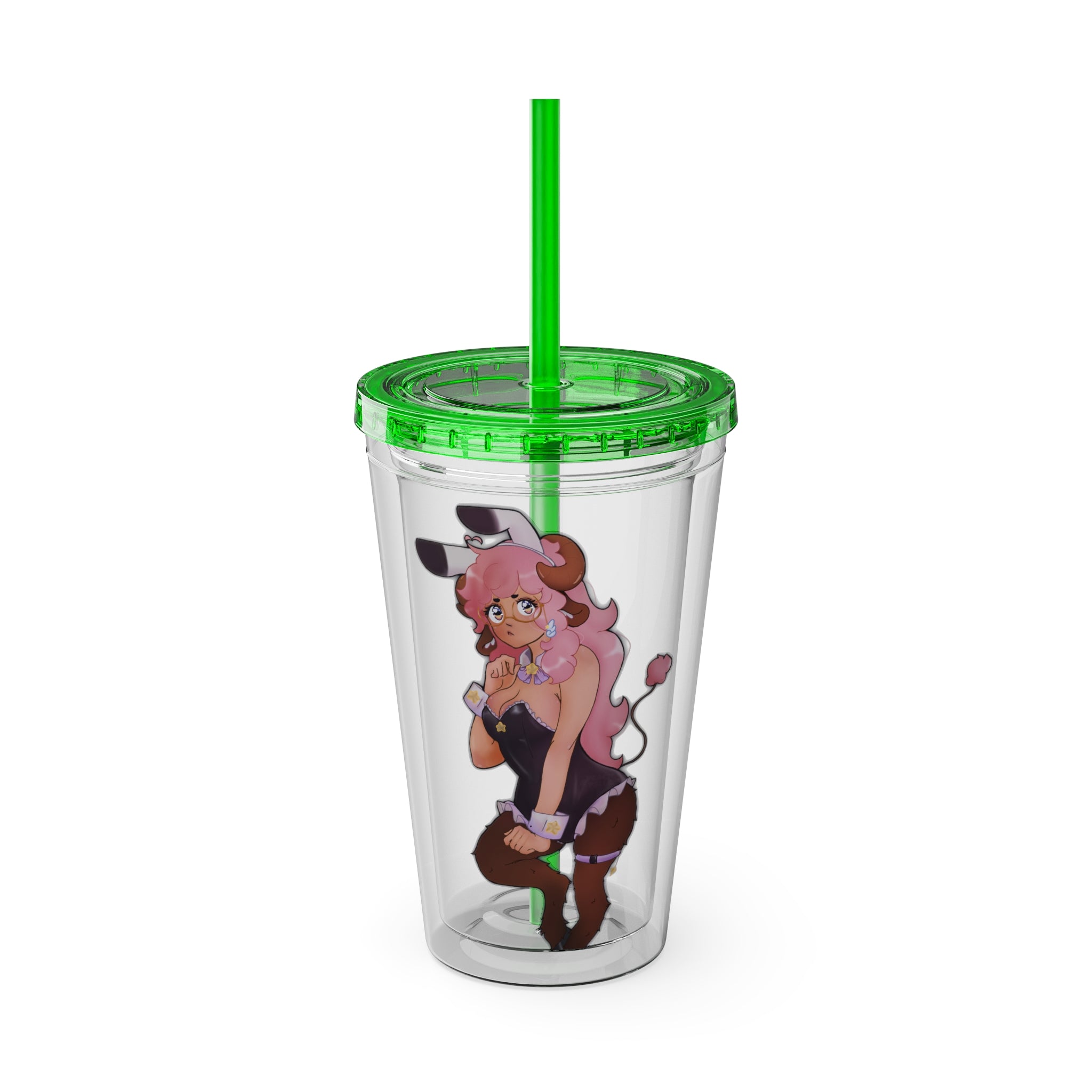 PeachPelle "Cheeky Satyr" Acrylic Tumbler