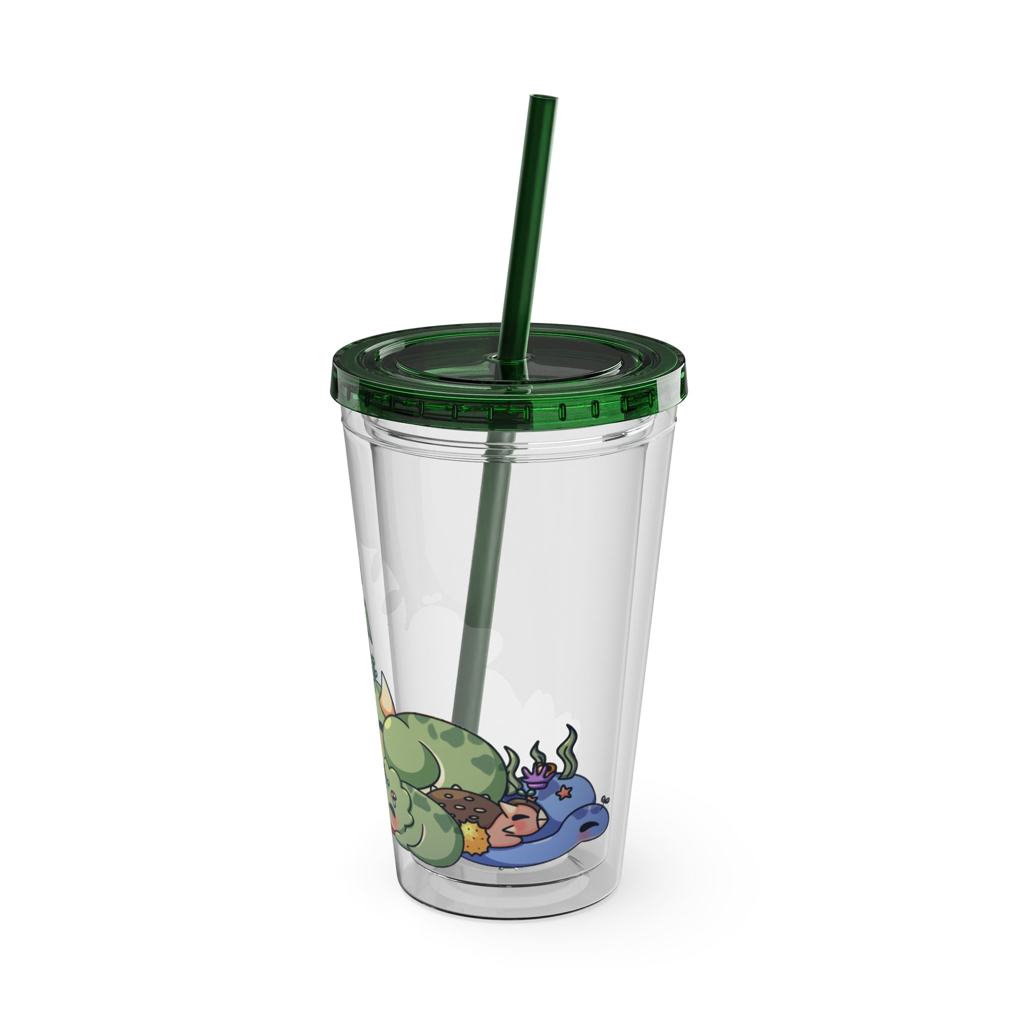 DinoSpr0ut "Family Nap" Tumbler