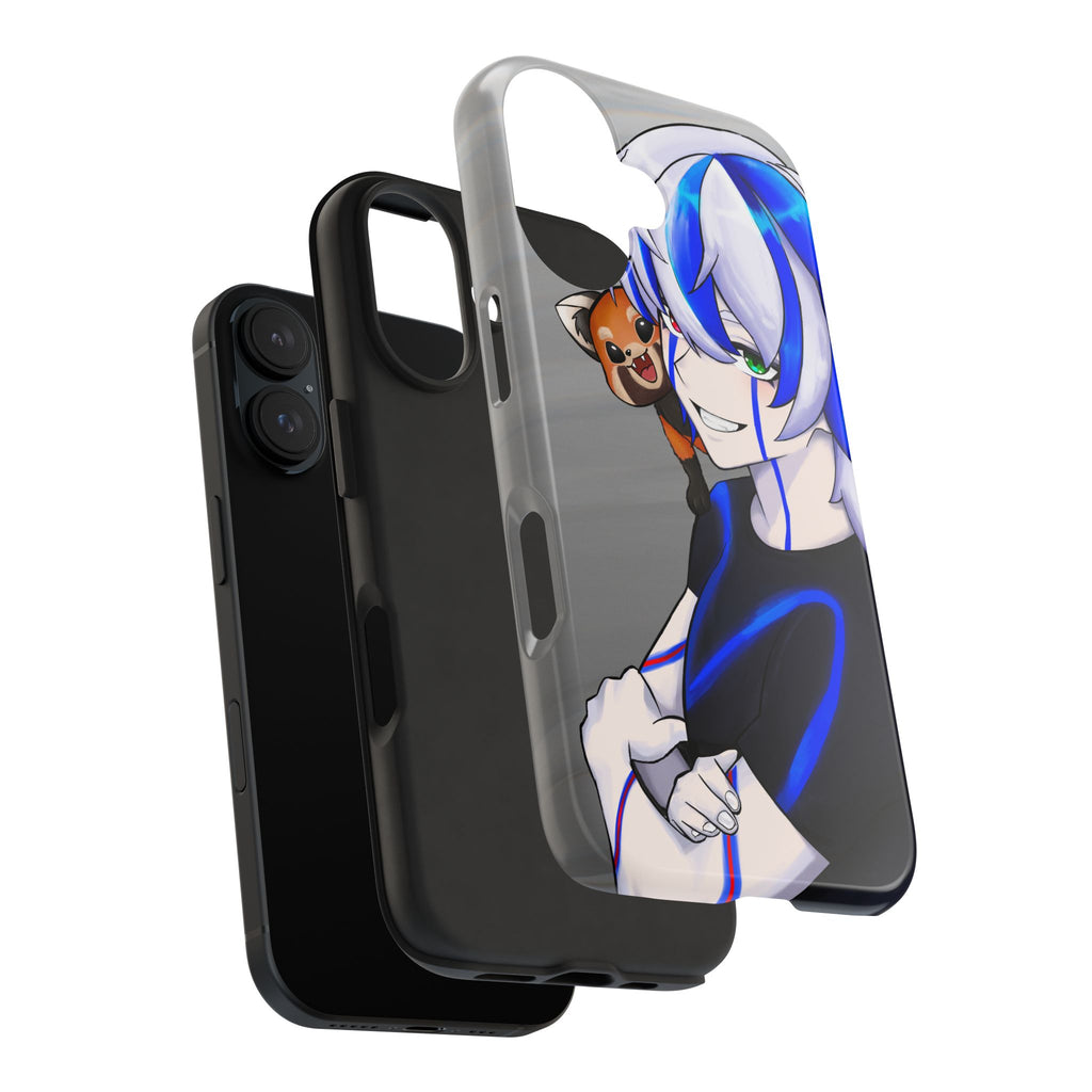 Ray Xash "Red Panda Companion" Phone Case
