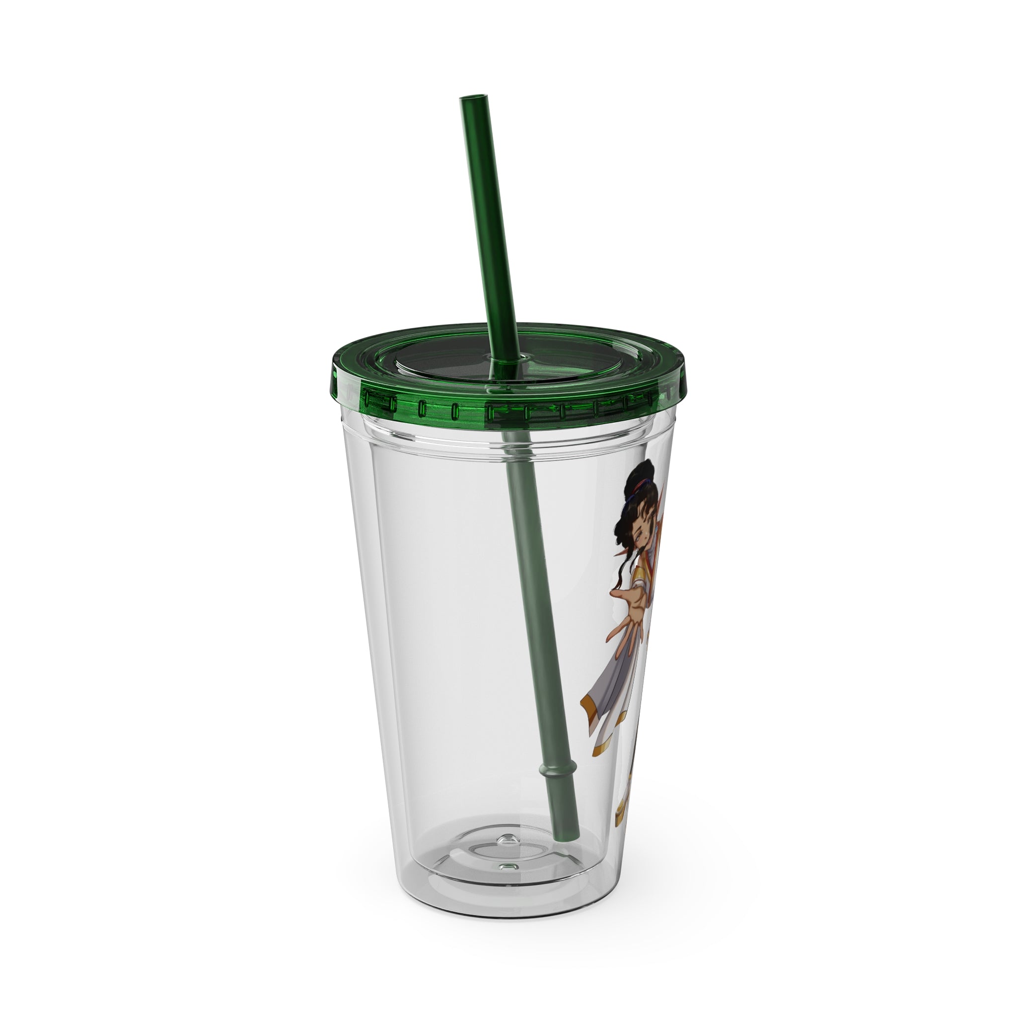 LadyKnightLynx "Reaching Out" Acrylic Tumbler