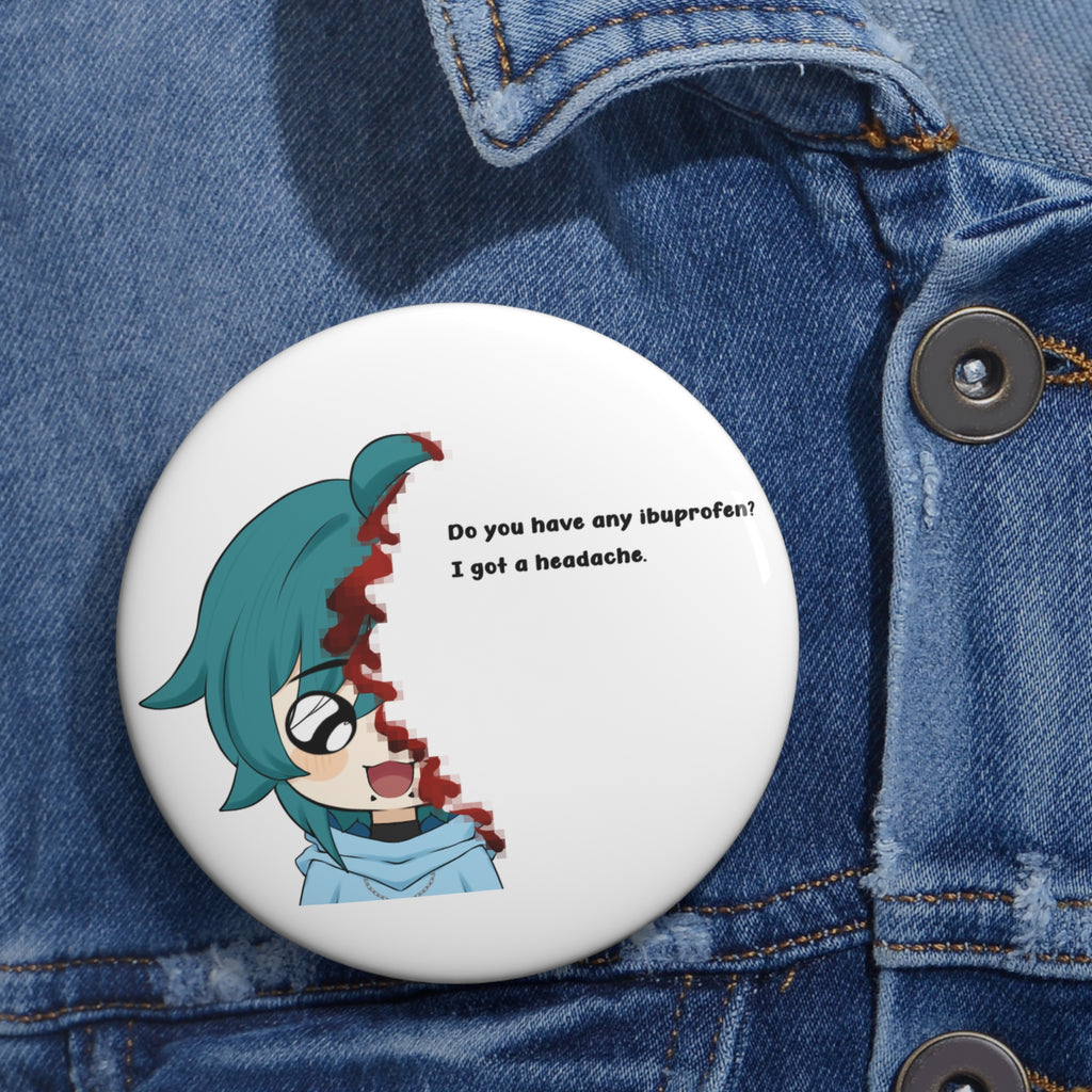 TylerIsSenpai "Headache" Pin Button