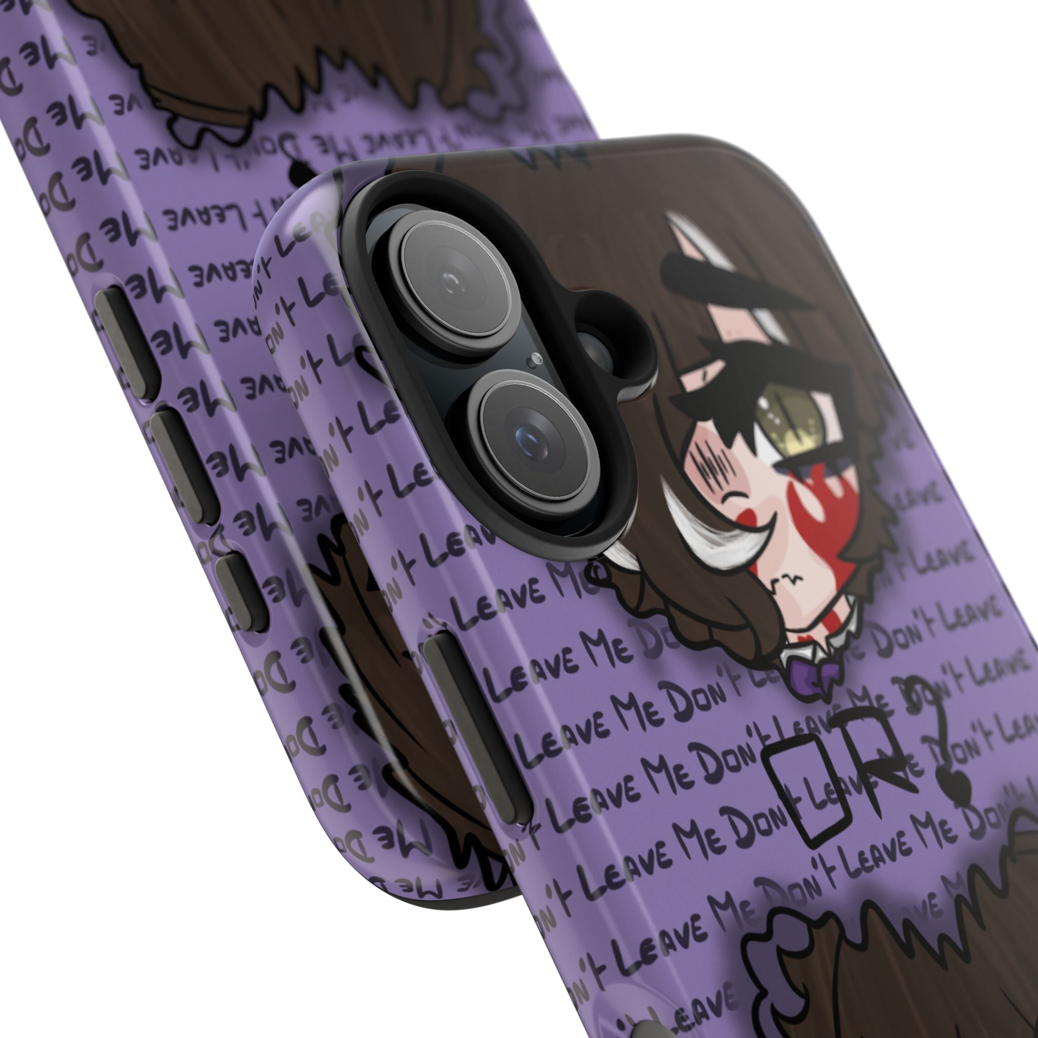 Renée Lysobore "Me or Them" Phone Case