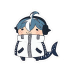 RipTideKai "Happy Little Shark" Sticker