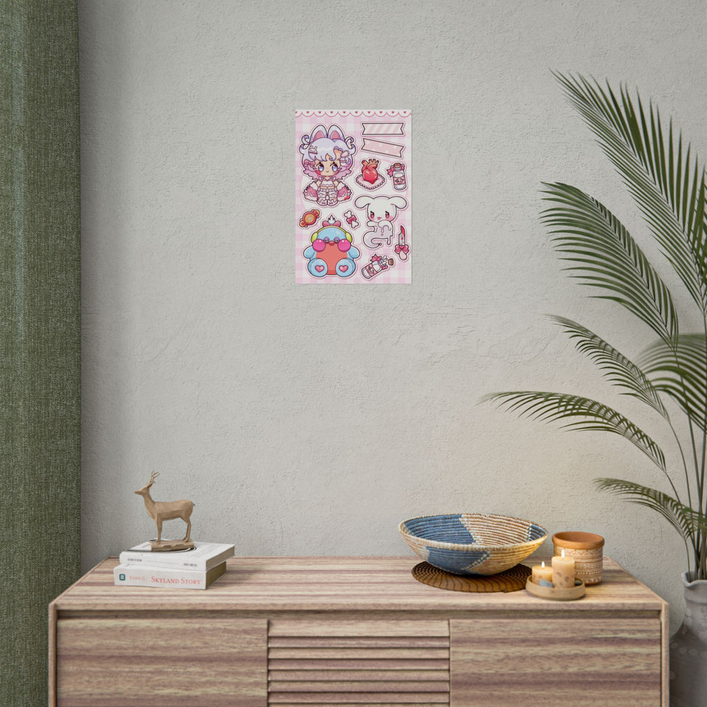Npc_Brutus "Cute and Chibi" Poster