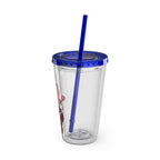 PeachPelle "Cheeky Satyr" Acrylic Tumbler
