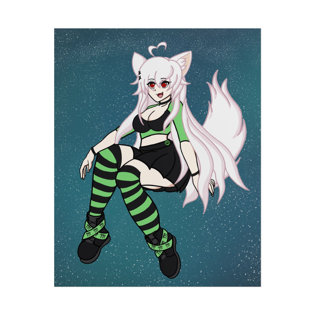 Starry Sky Liz Poster