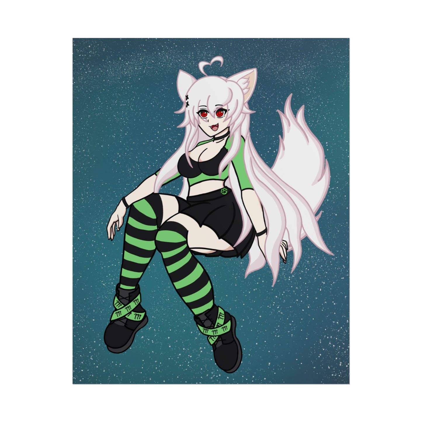 Starry Sky Liz Poster