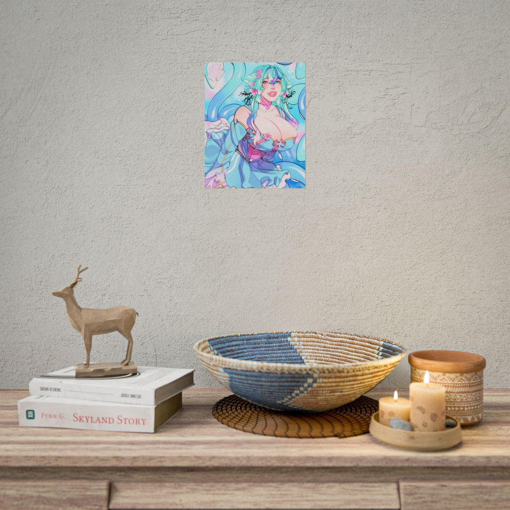 Eggie Weggie "Blossom Tide" Poster