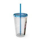 Vinnia Valentine "Rose Garden" Acrylic Tumbler