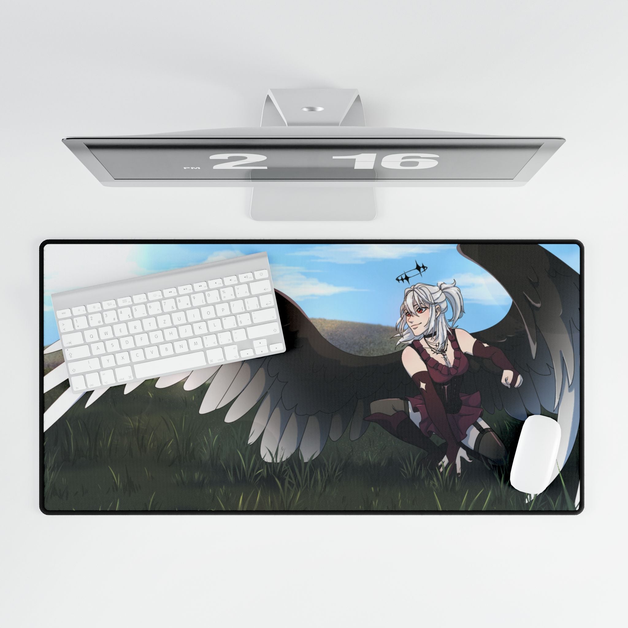 Ezra The Fallen "Spread Wings" Deskmat
