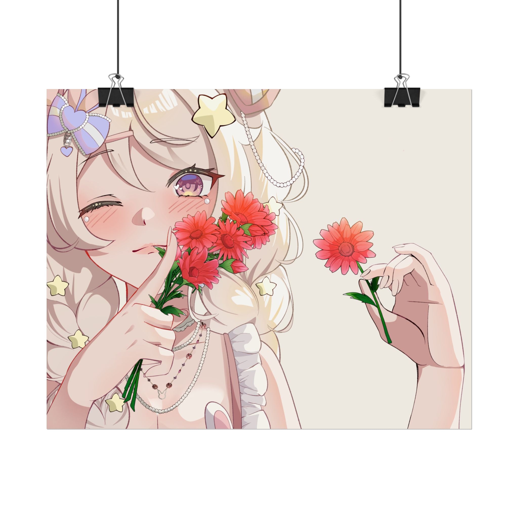 MoonBugVT "Flower For You" Poster