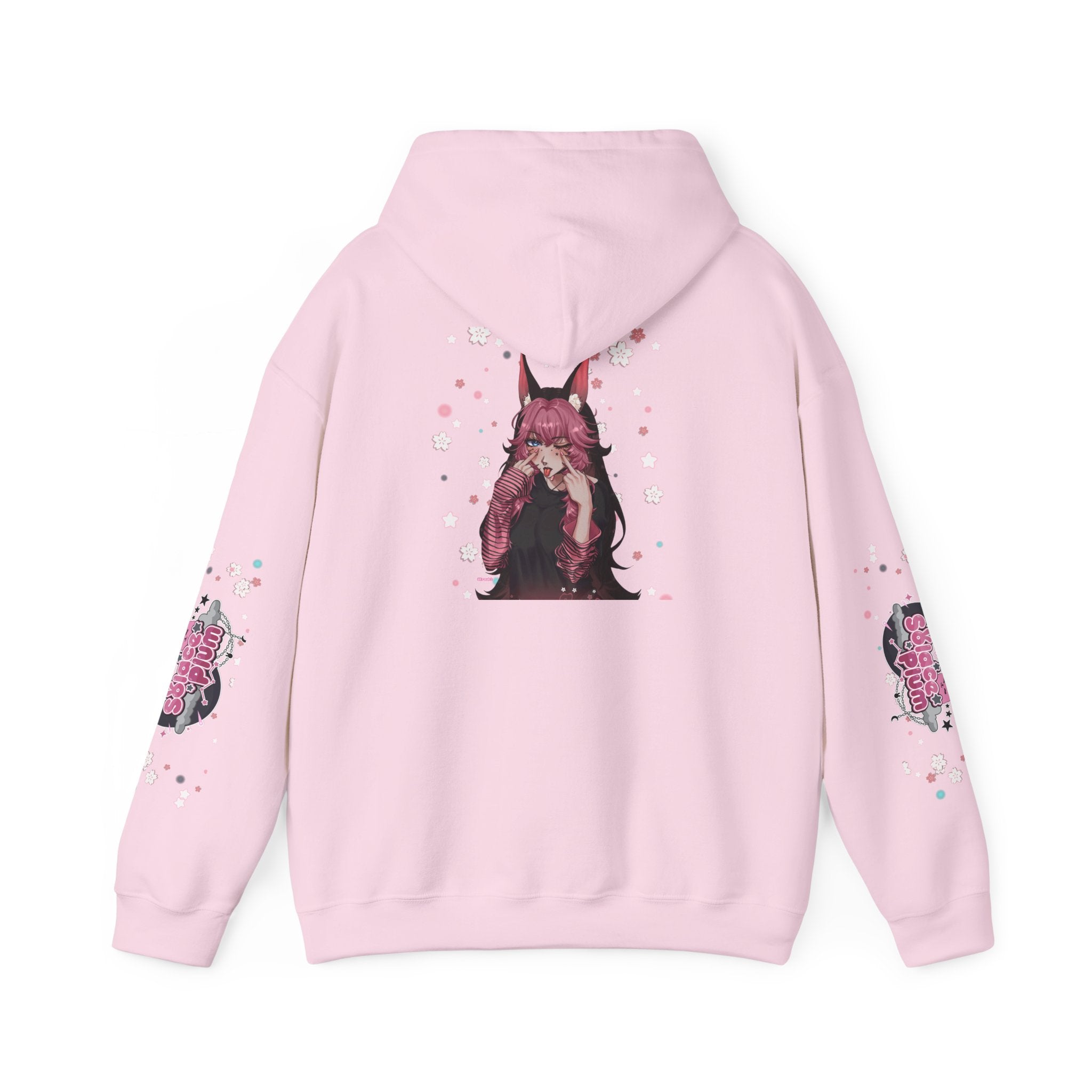 Solace Plum Colored "Blep" Designer Hoodie