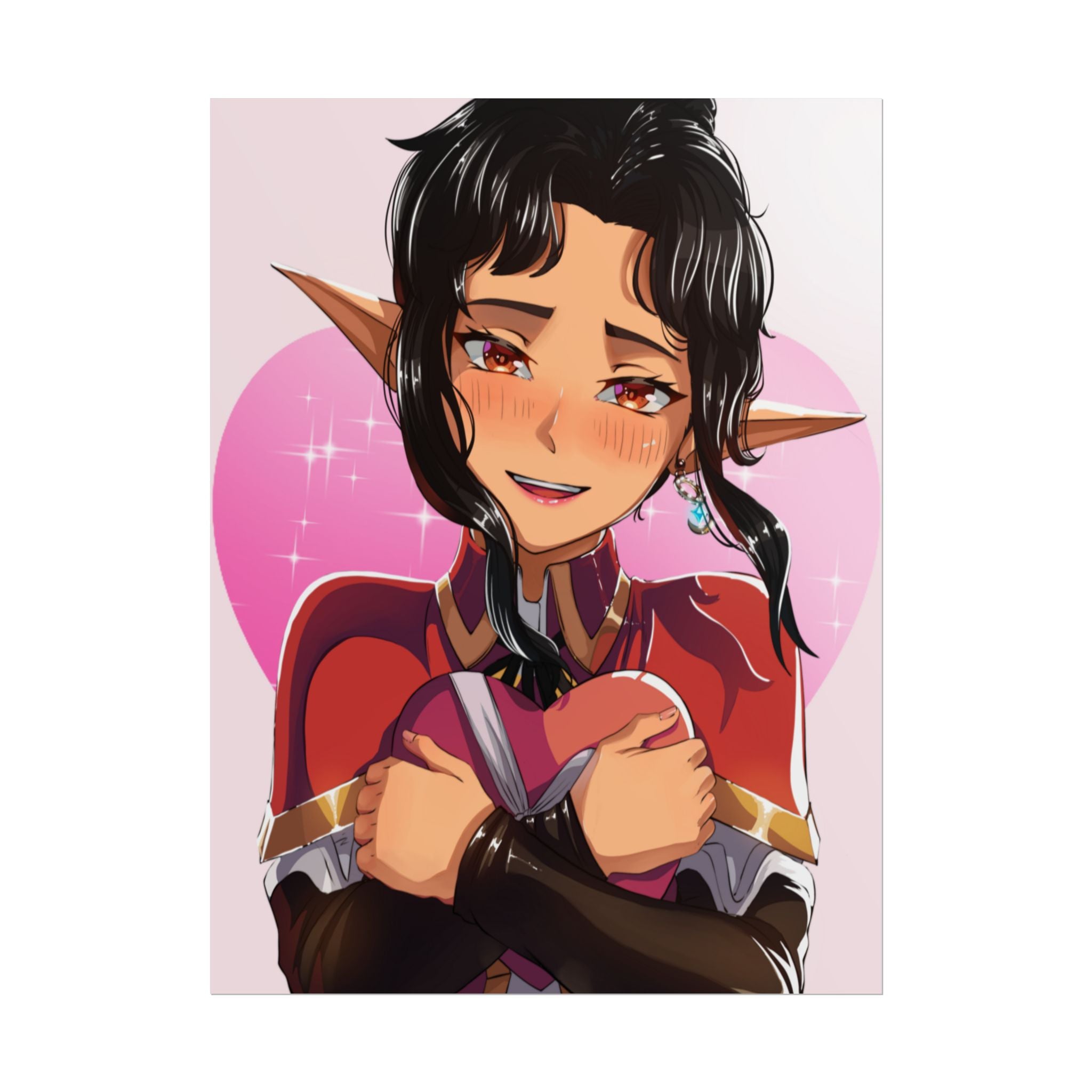 LadyKnightLynk "Love Heart" Poster