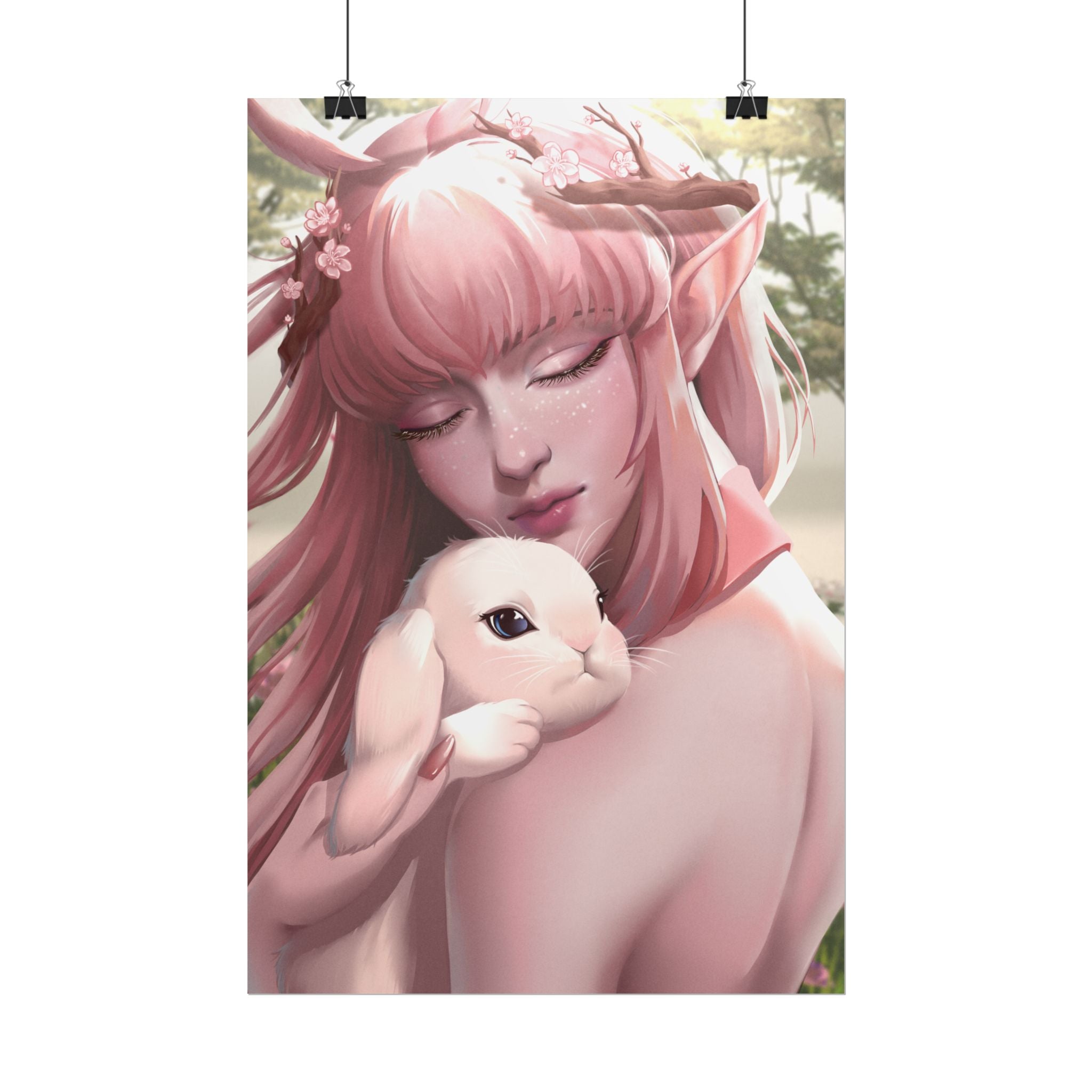 PrimRosalie "Gentle Embrace" Poster