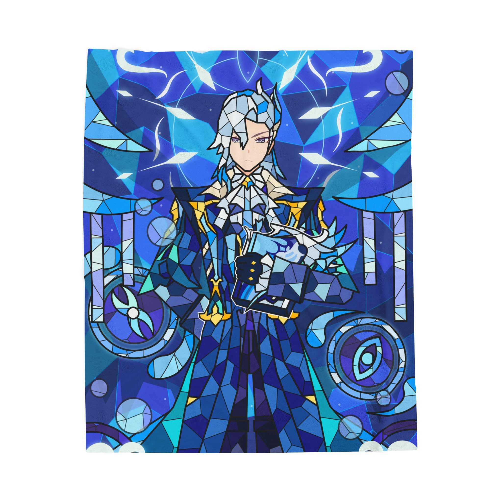 Neuvillette Plush Throw Blanket