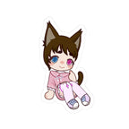 Roflrawr "Little Sit" Sticker