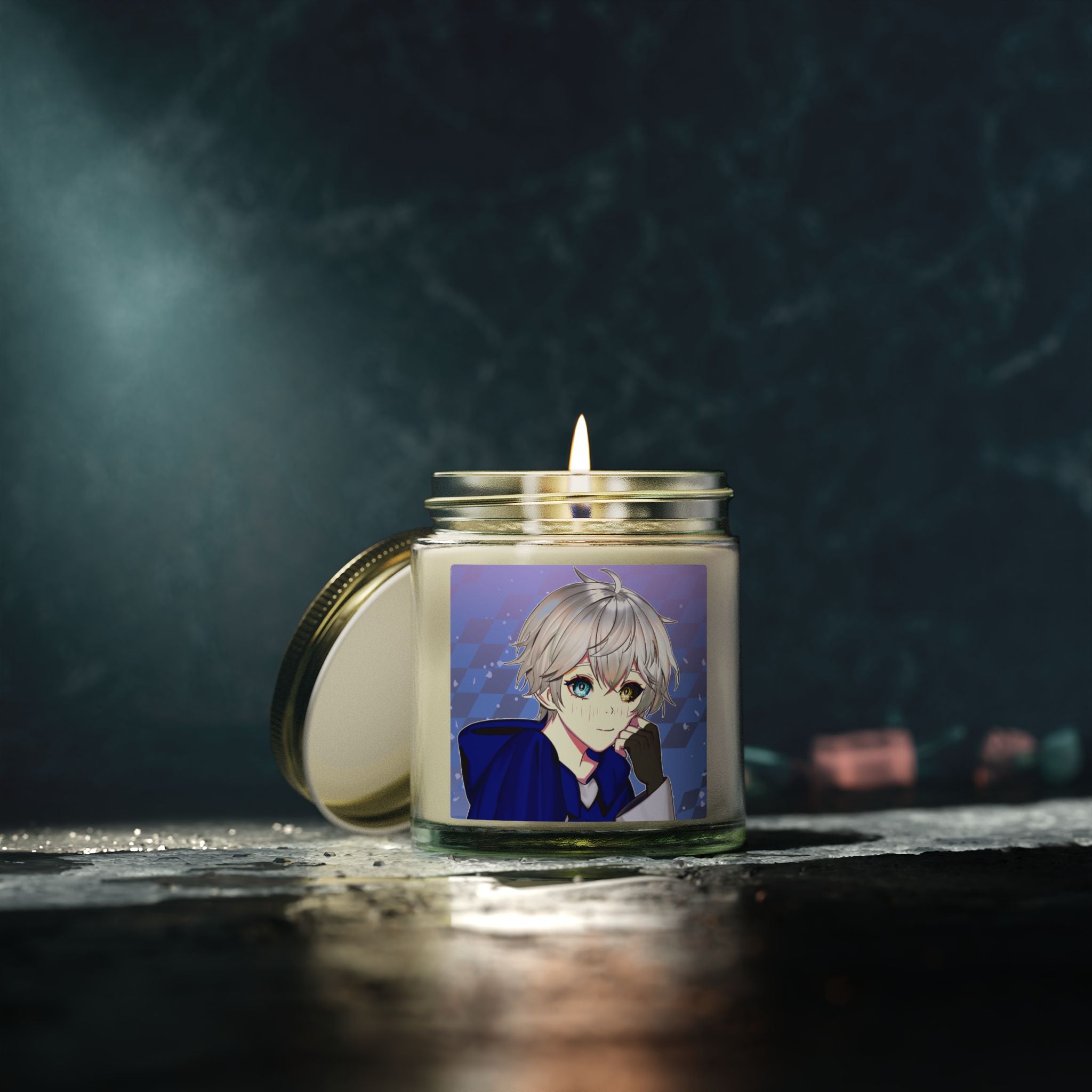 Azure “Staring” Scented Candle