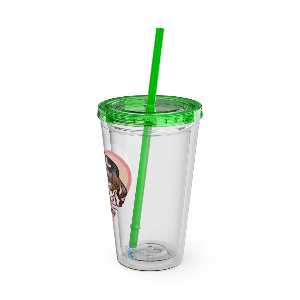 Vatsun Kabuki "Hearts~" Acrylic Tumbler
