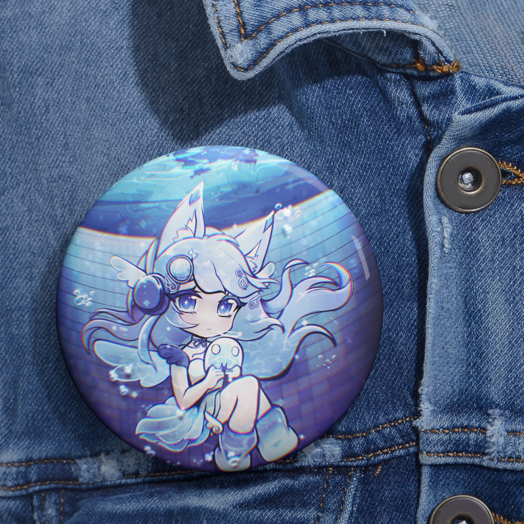 Kibbi "Underwater Sanctuary" Pin Button
