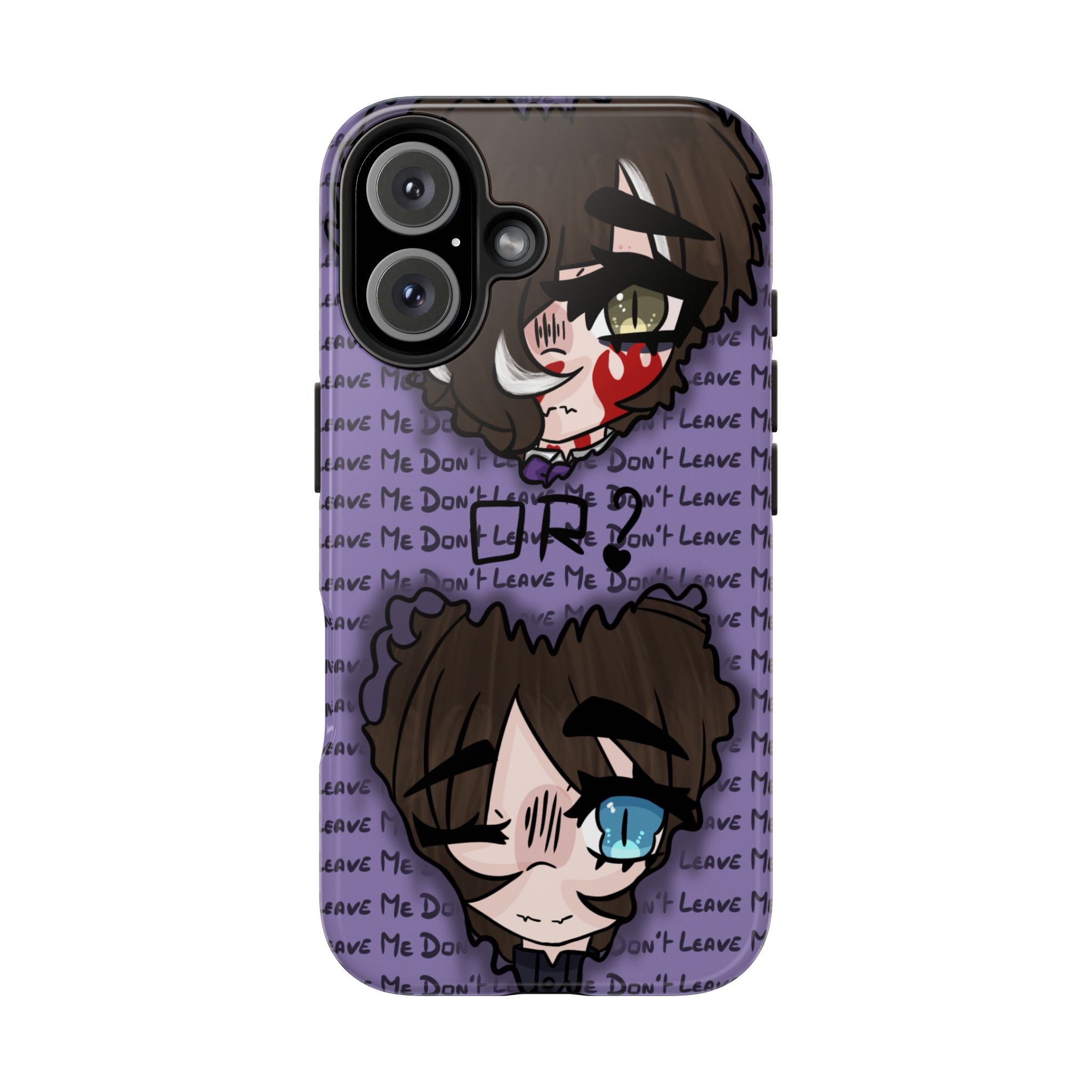 Renée Lysobore "Me or Them" Phone Case