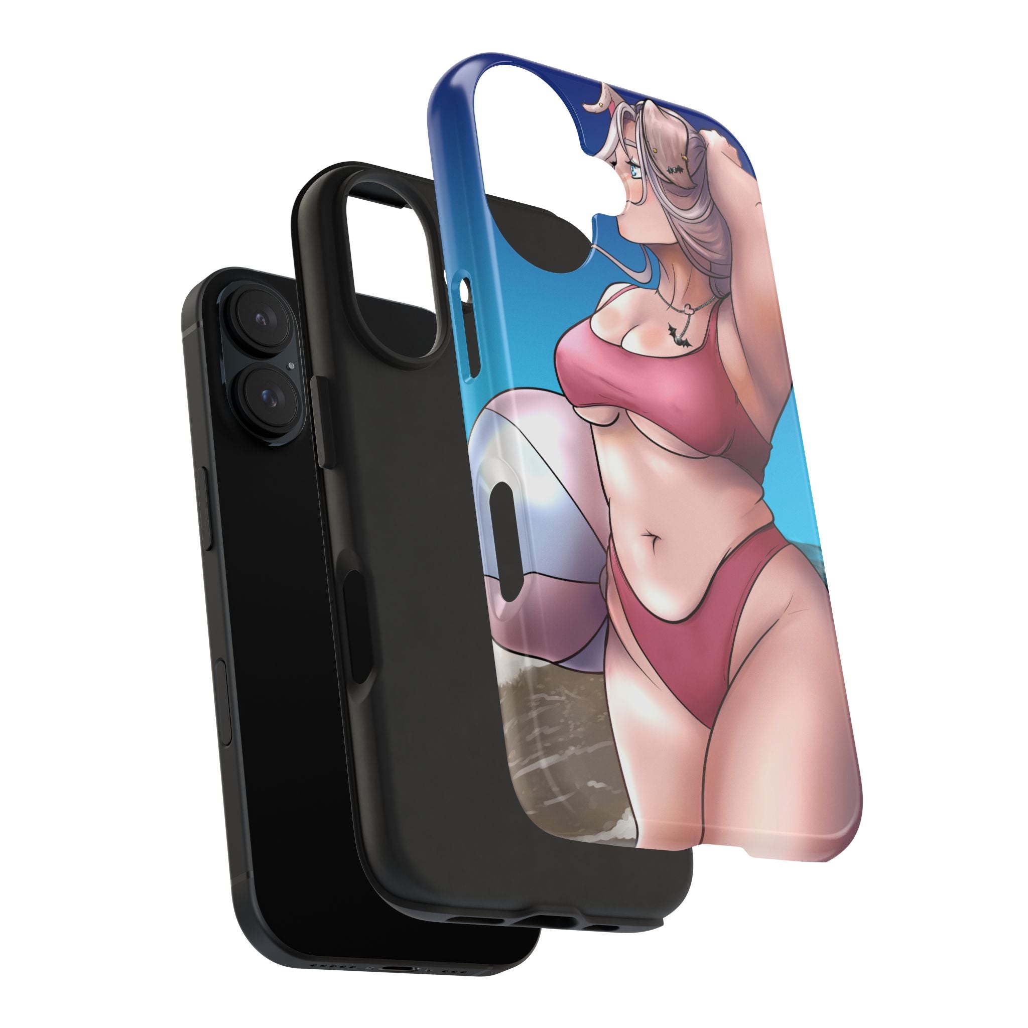 Luna Rainn "Beach Pup" Tough Phone Case