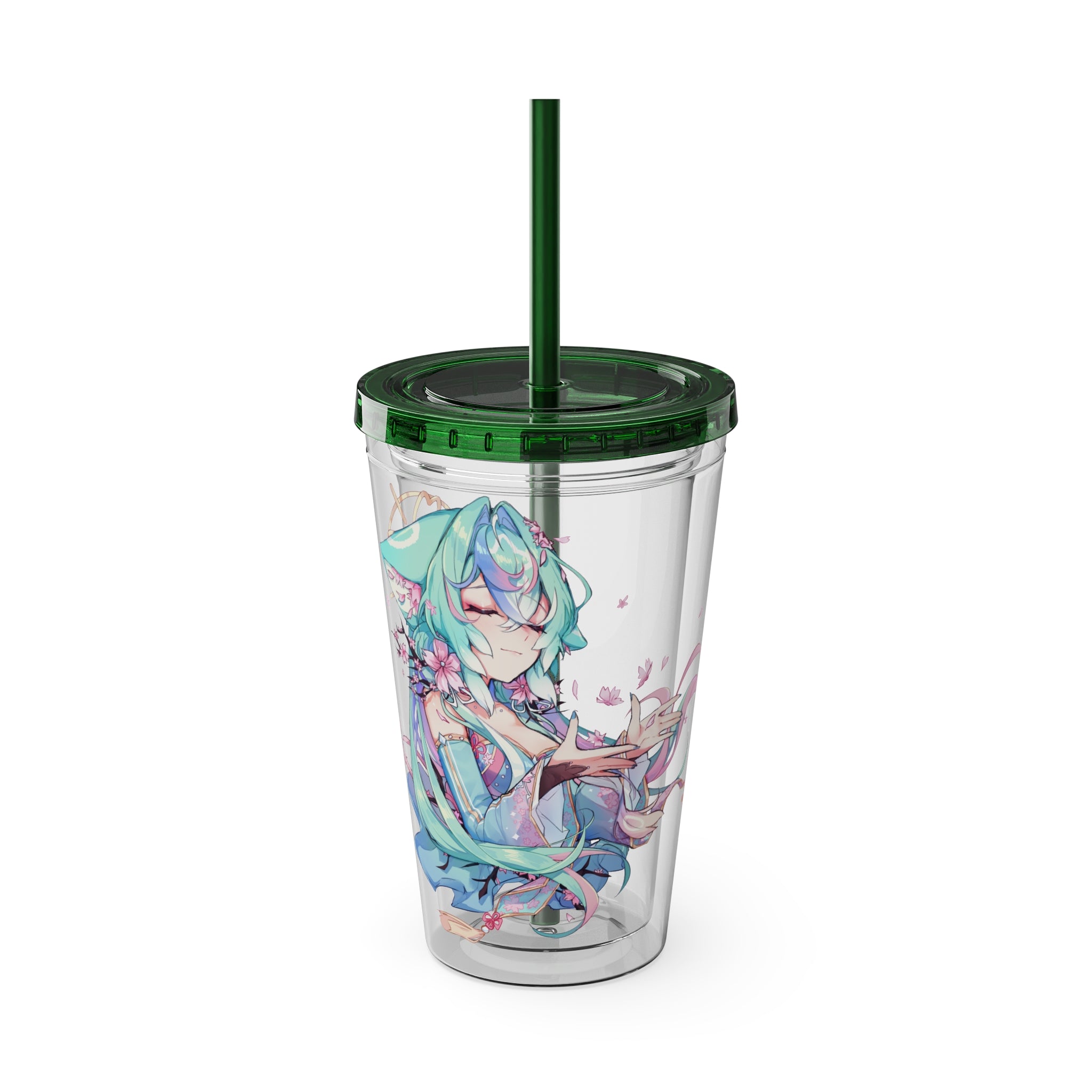 EggieWeggie "Cherry Blossom" Acrylic Tumbler