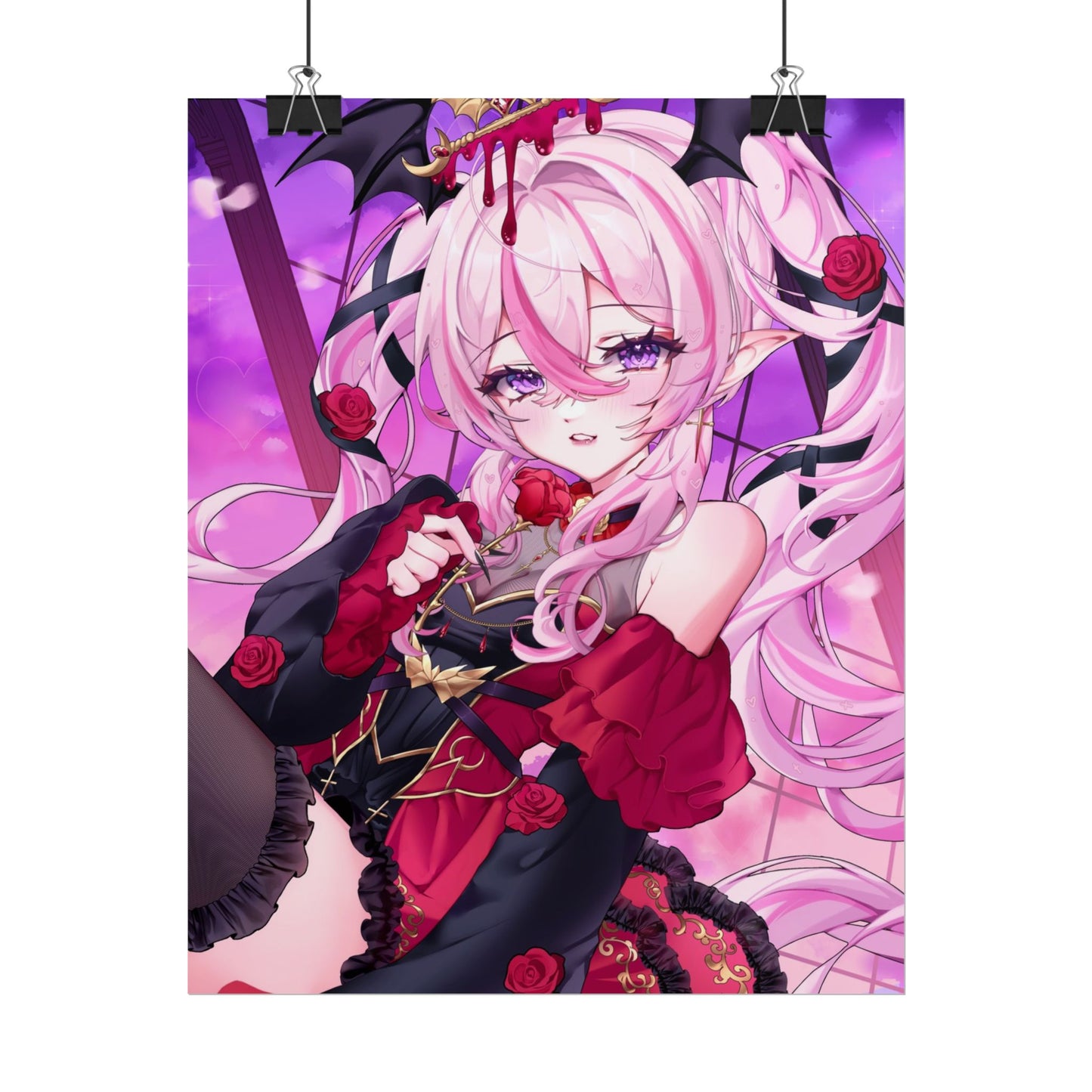 Purple Moon Nyxie Poster