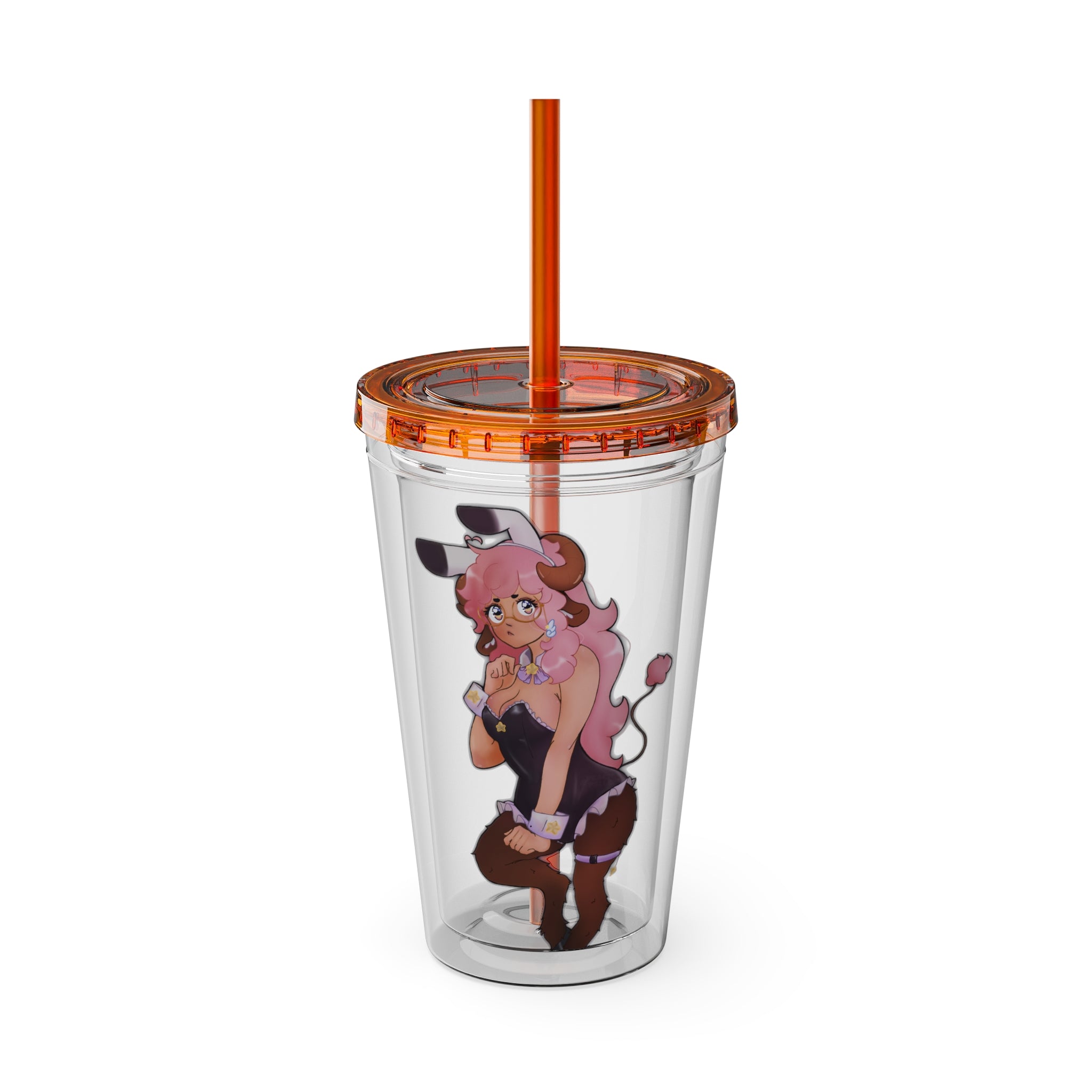 PeachPelle "Cheeky Satyr" Acrylic Tumbler