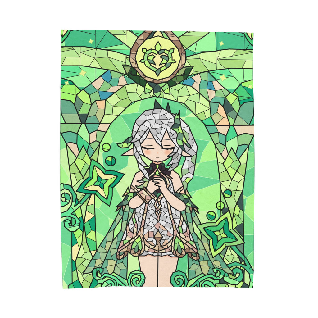 Nahida Plush Throw Blanket