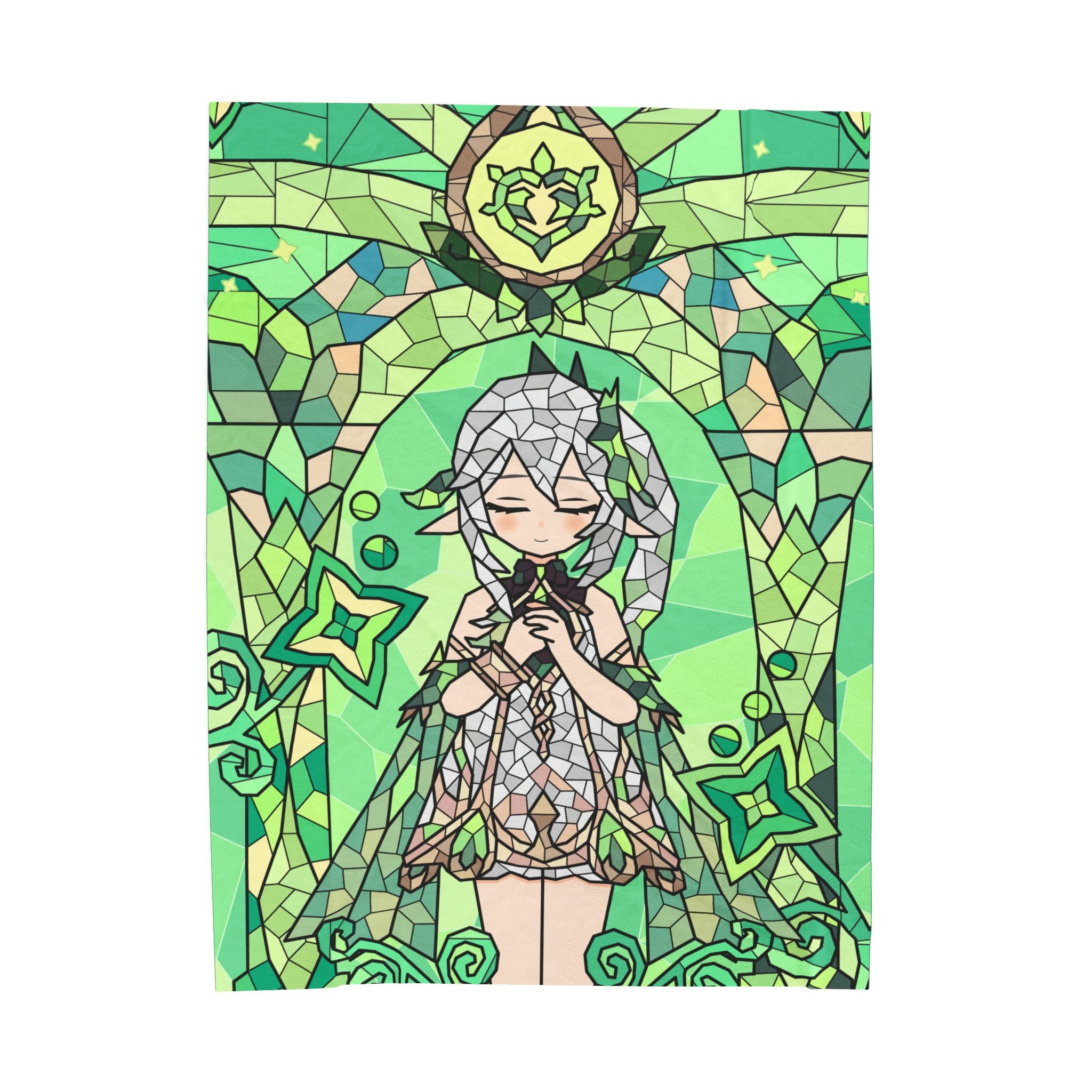 Nahida Plush Throw Blanket