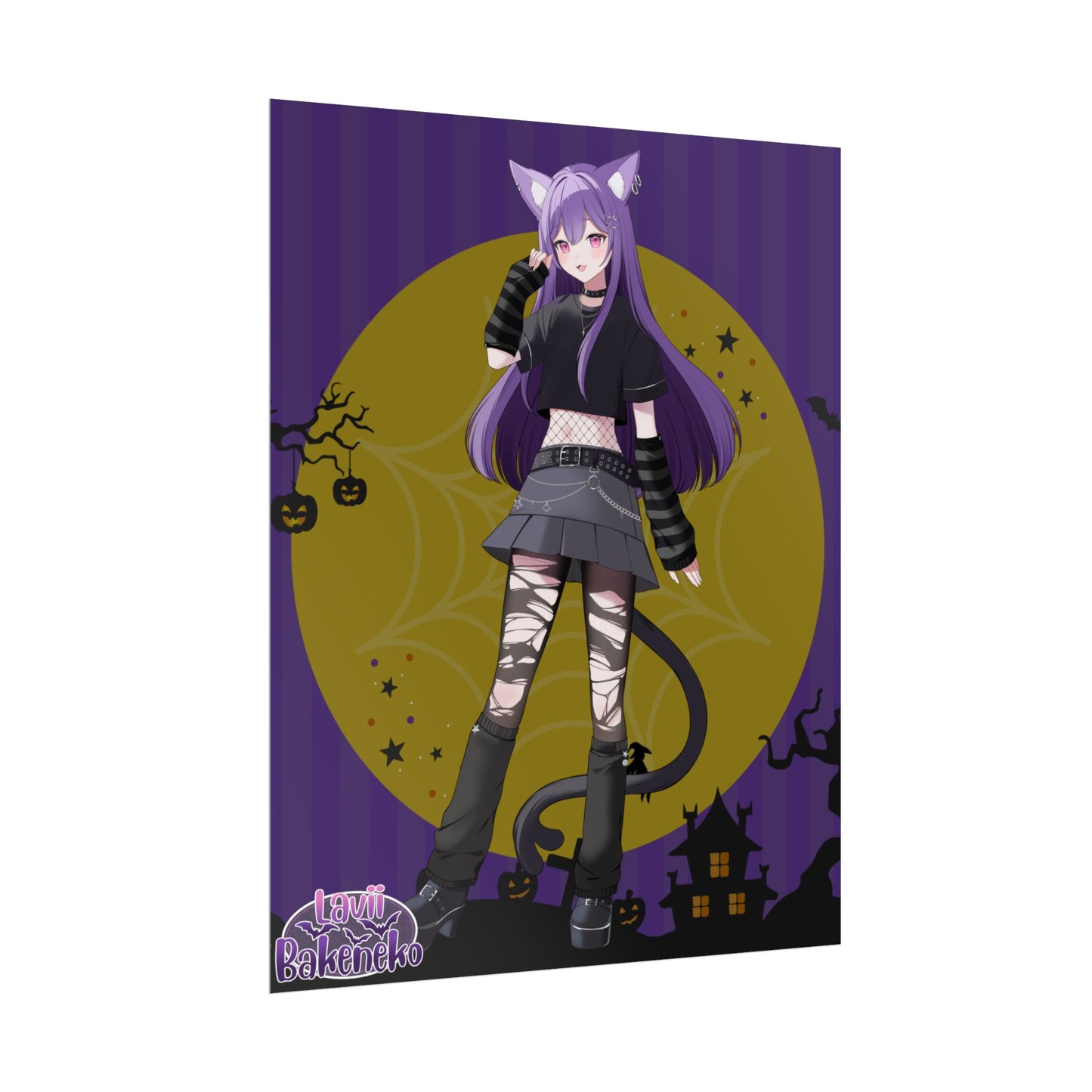 Lavii Bakeneko Poster