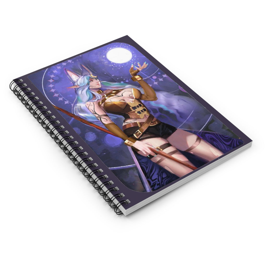 Wolvenmoonshadow Moonlight Notebook