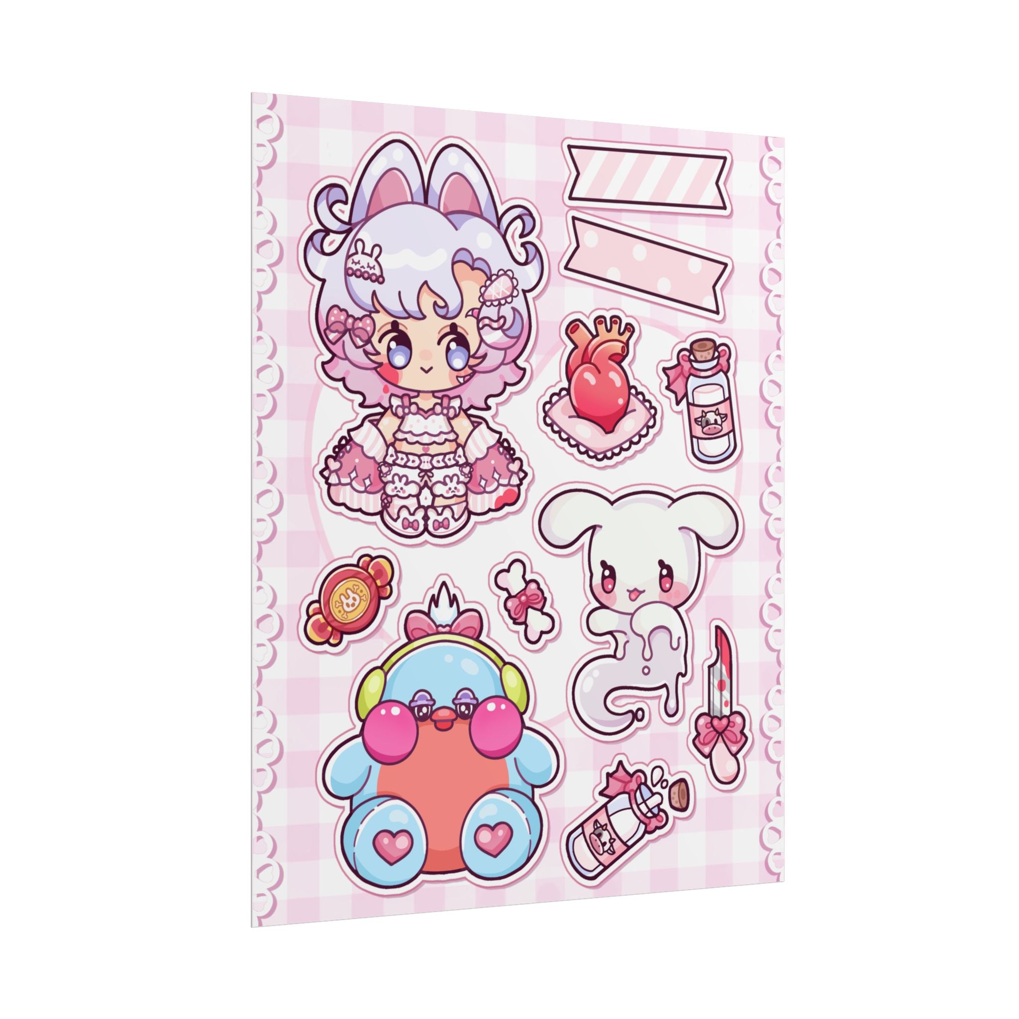 Npc_Brutus "Cute and Chibi" Poster