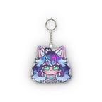 Honeybumz "Galaxy Cheeb" Plush Keychain - KatDragonz
