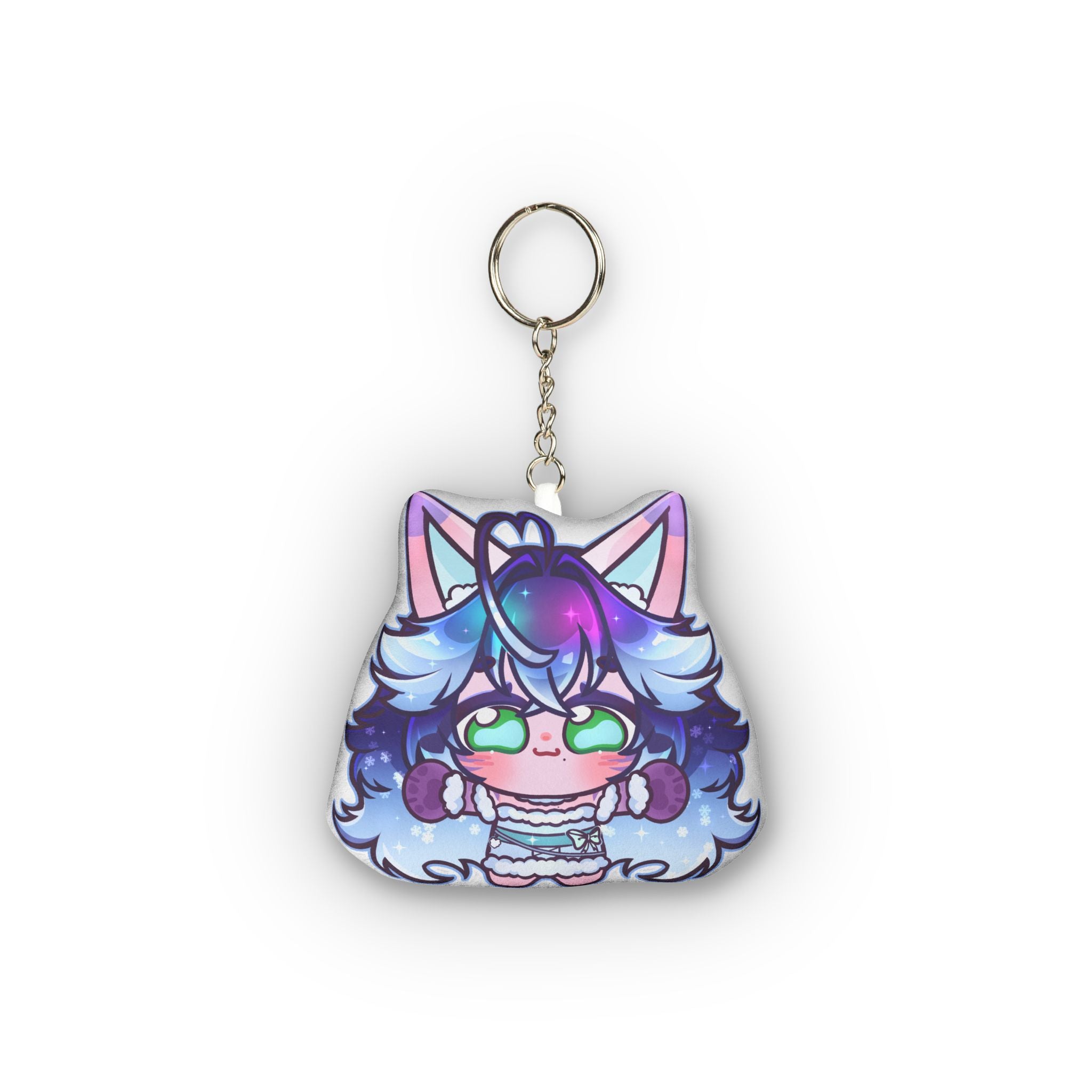 Honeybumz "Galaxy Cheeb" Plush Keychain - KatDragonz